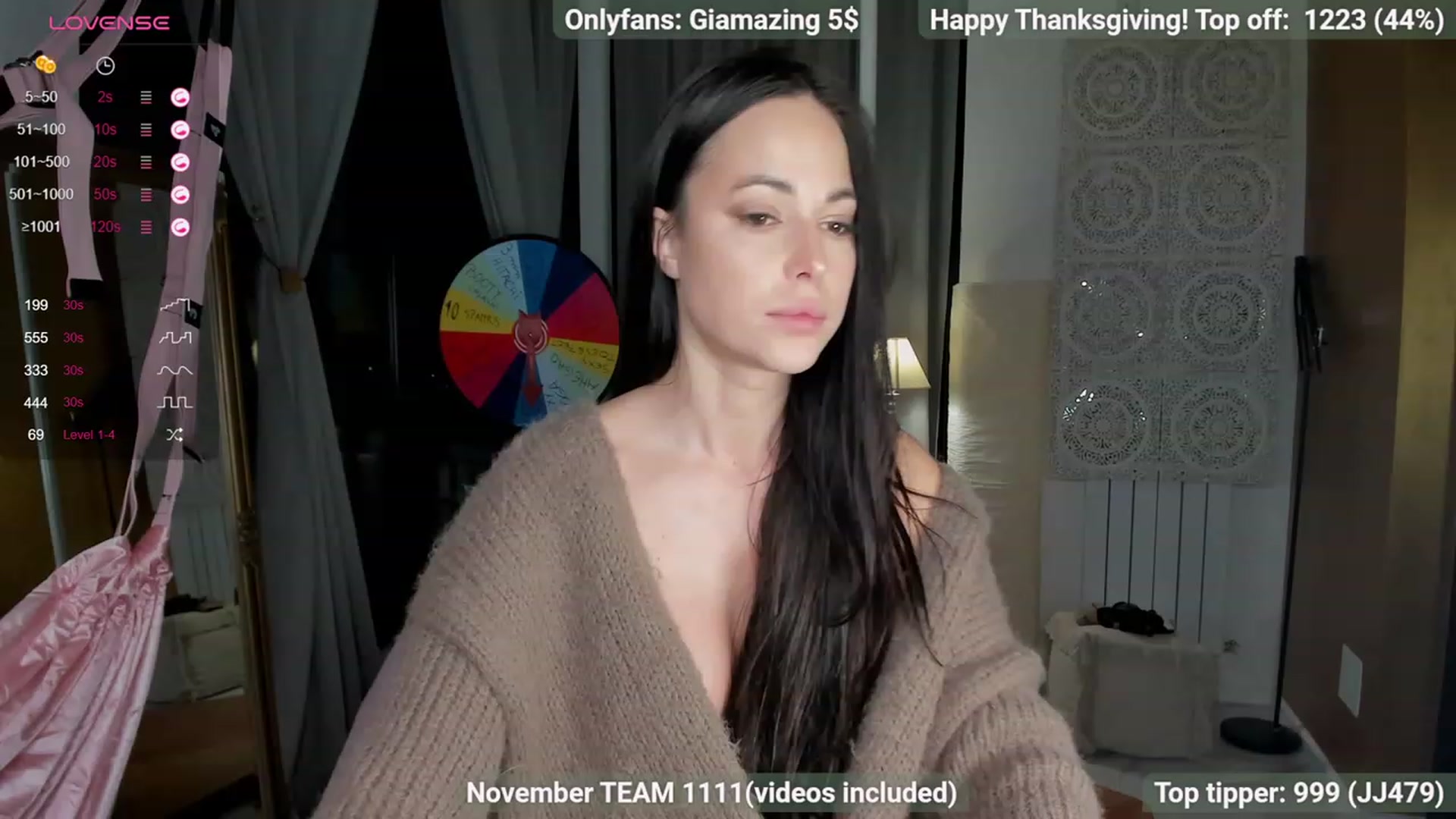 Gallery image thumbnail from GiaMazing's myfreecams stream on, 11/23/2023, 23:47 image 2 of 20