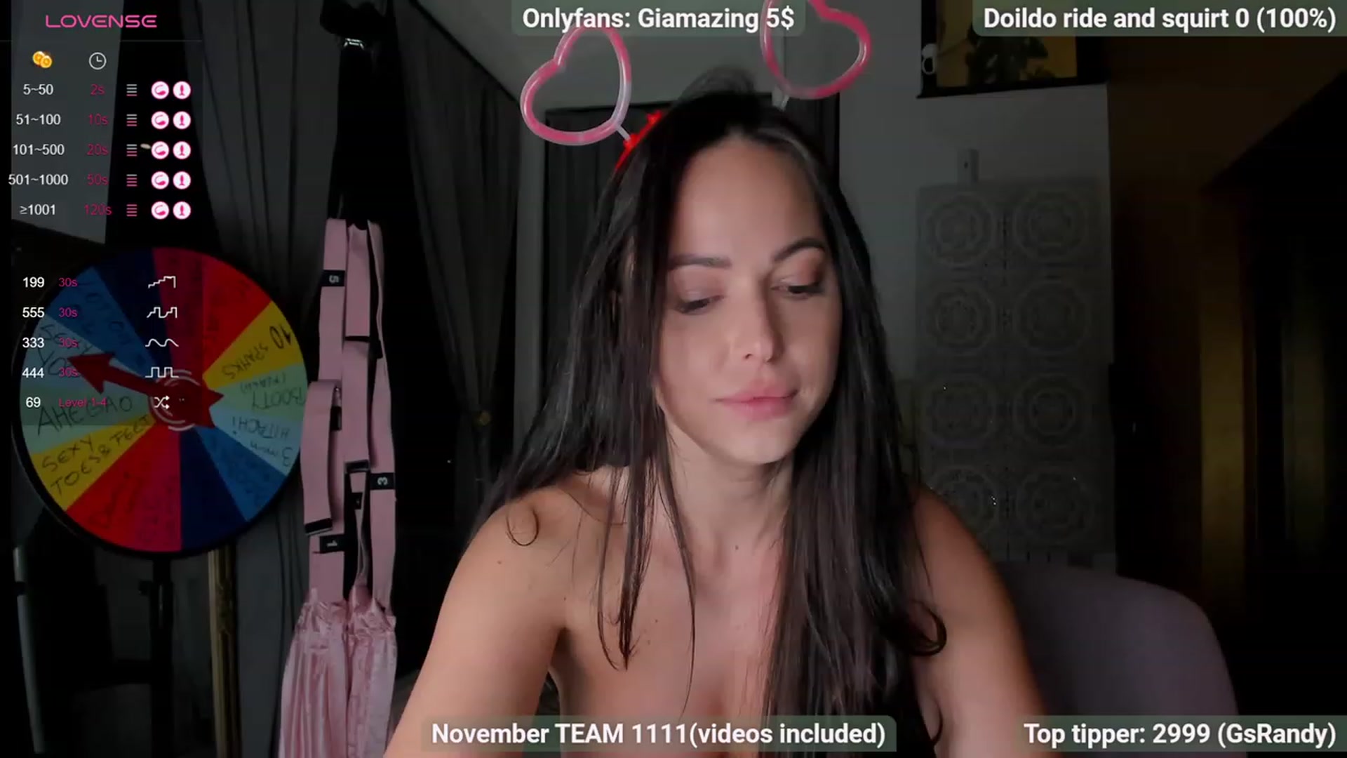 Gallery image thumbnail from GiaMazing's myfreecams stream on, 12/01/2023, 02:33 image 1 of 20