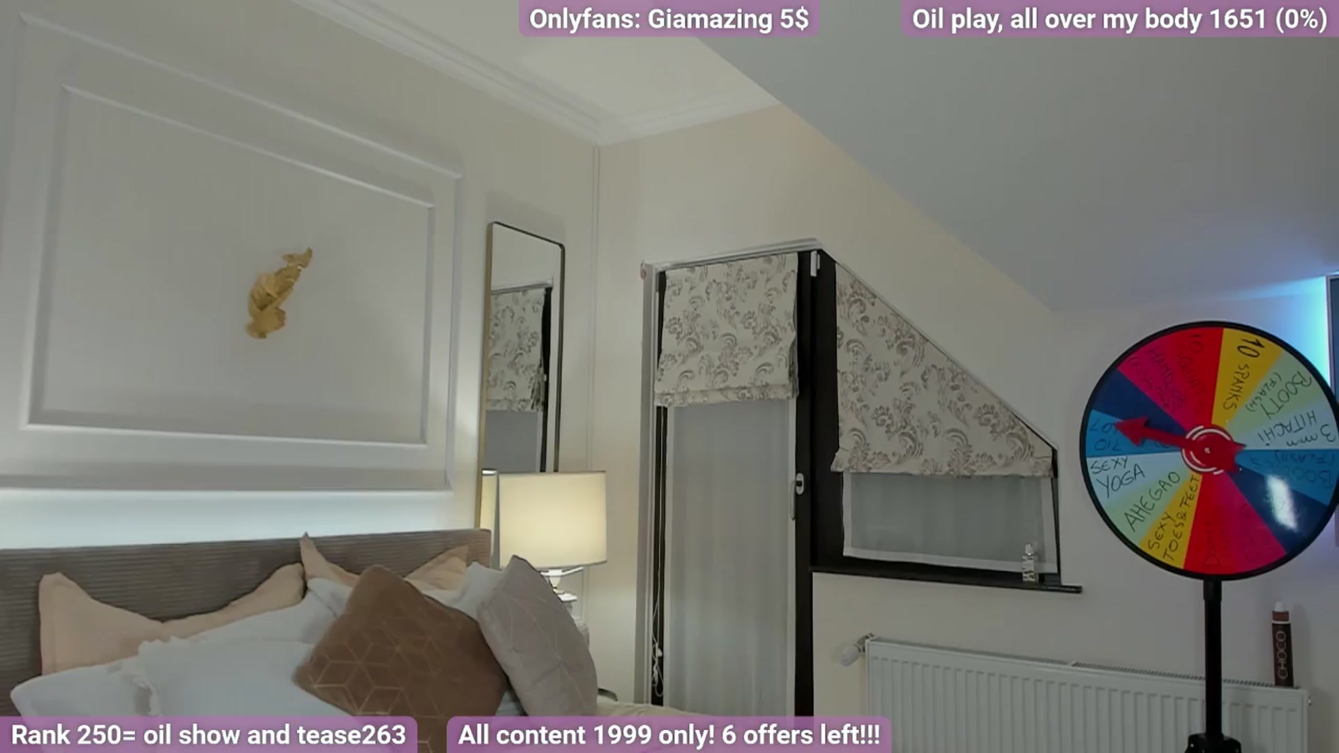 Gallery image thumbnail from GiaMazing's myfreecams stream on, 04/11/2024, 23:29 image 10 of 20