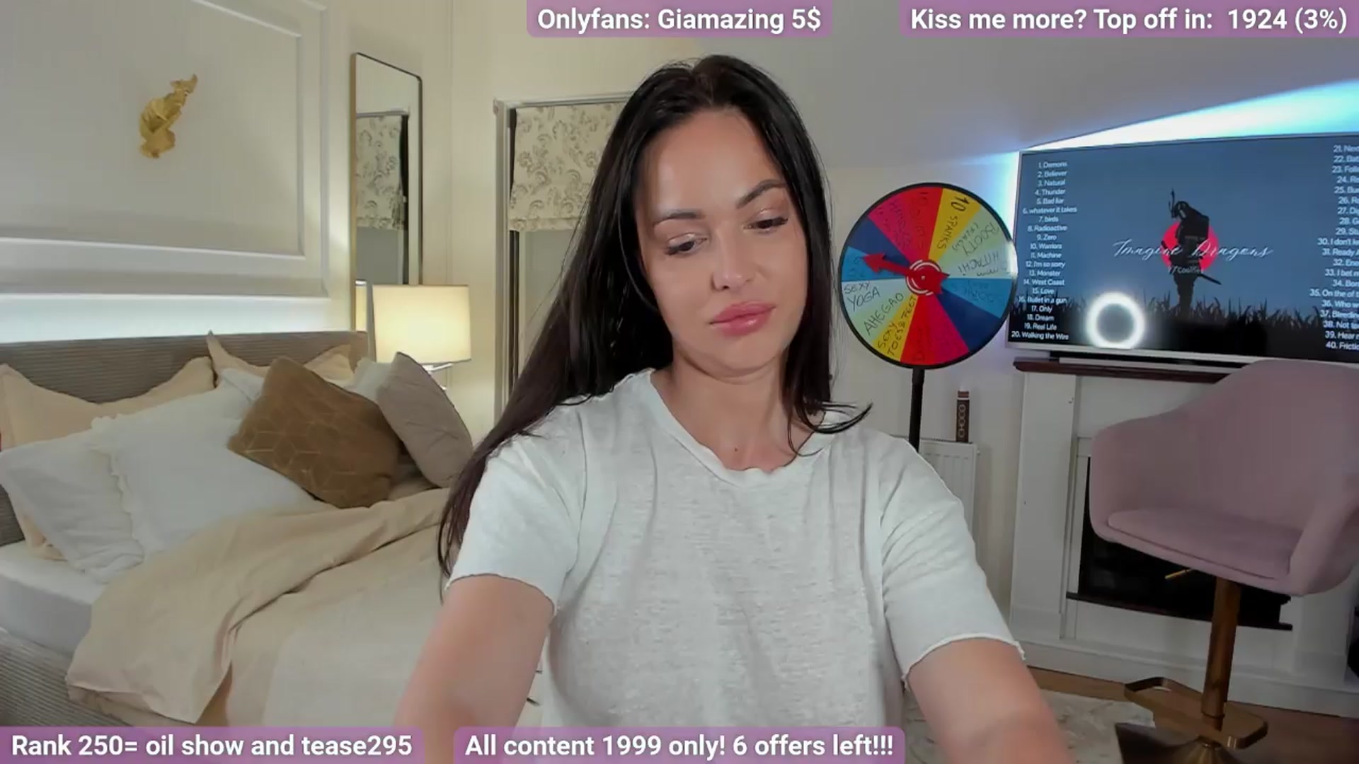 Gallery image thumbnail from GiaMazing's myfreecams stream on, 04/11/2024, 23:29 image 7 of 20