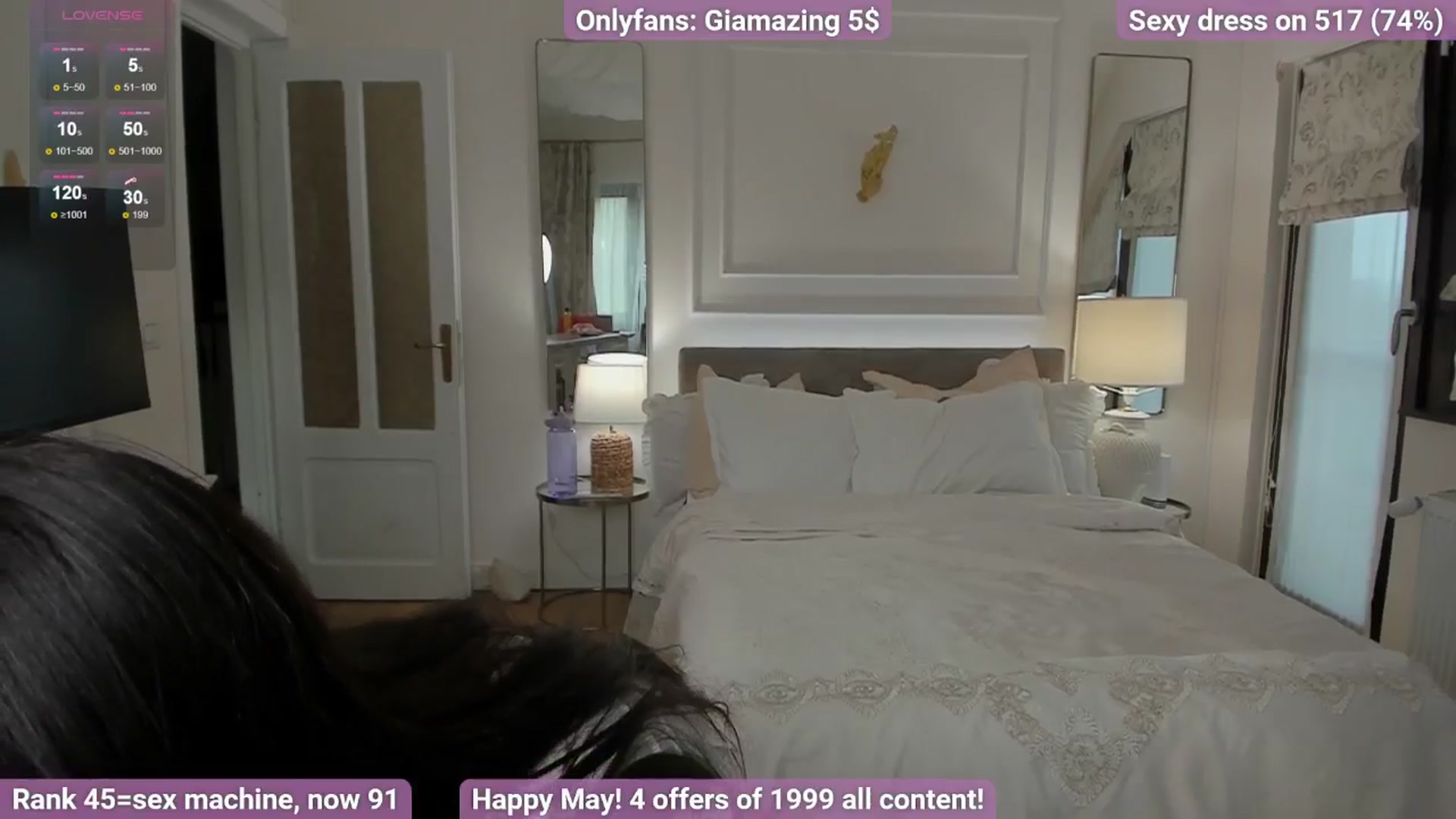 Gallery image thumbnail from GiaMazing's myfreecams stream on, 05/03/2024, 17:08 image 6 of 20