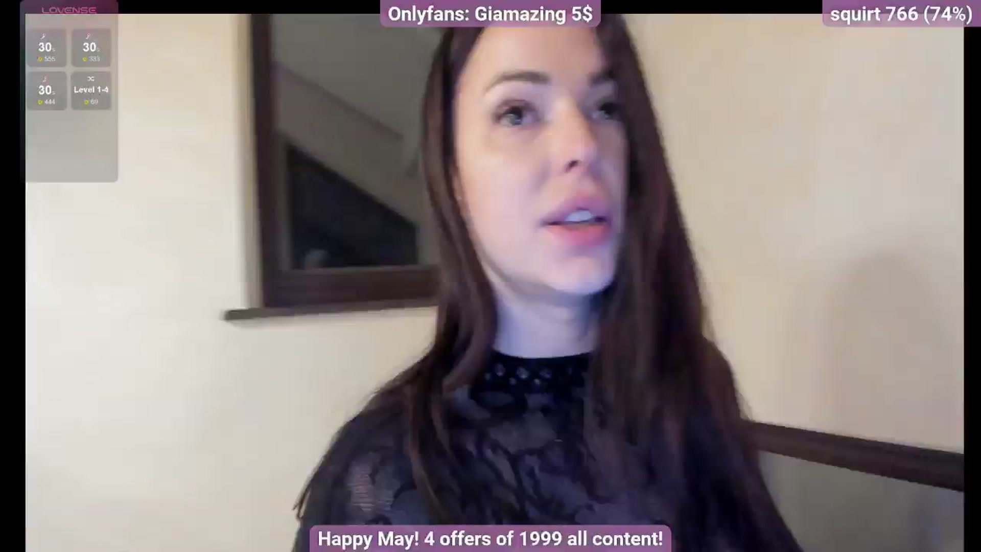 Gallery image thumbnail from GiaMazing's myfreecams stream on, 05/03/2024, 18:26 image 3 of 20