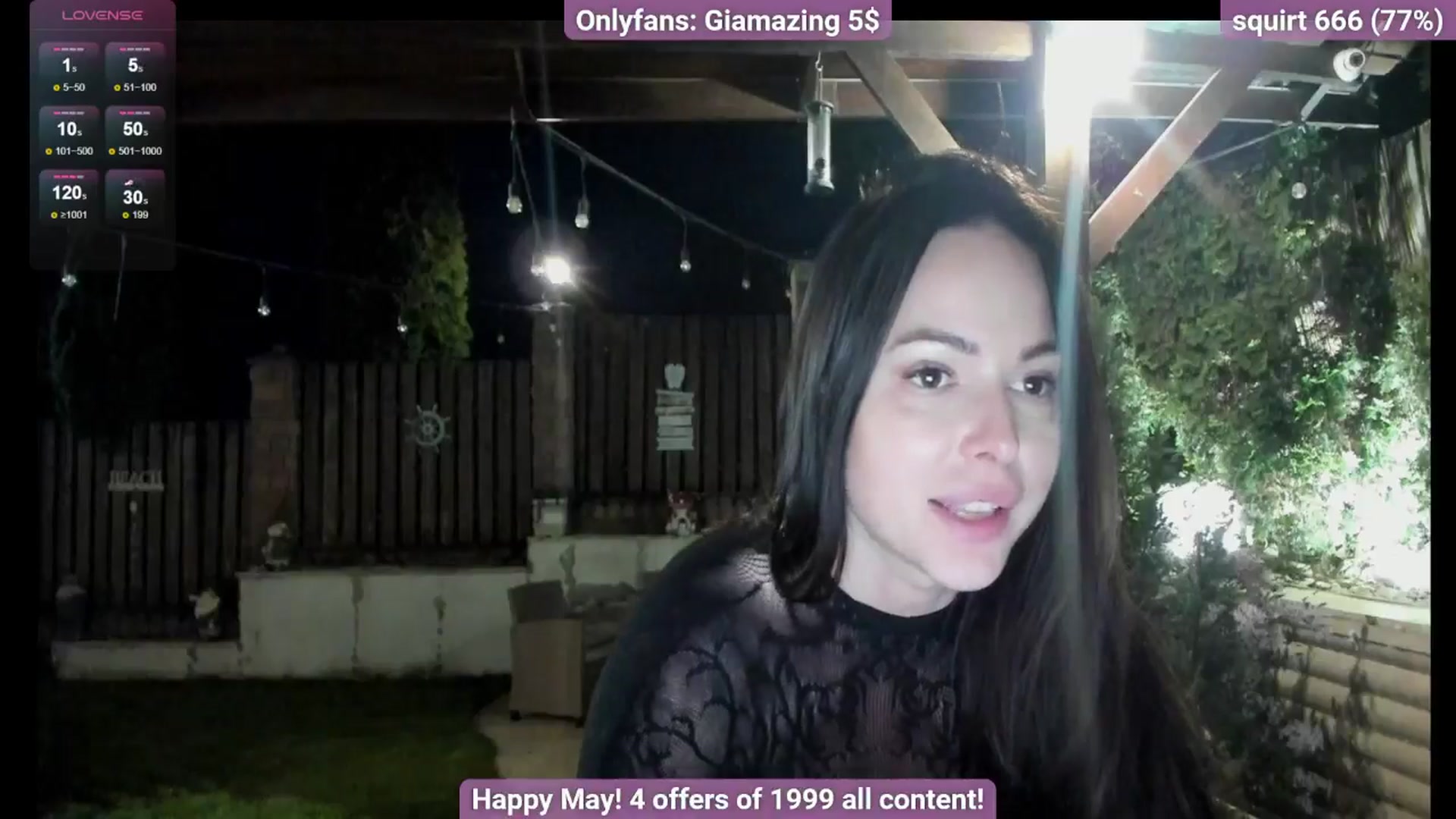 Gallery image thumbnail from GiaMazing's myfreecams stream on, 05/03/2024, 18:26 image 15 of 20