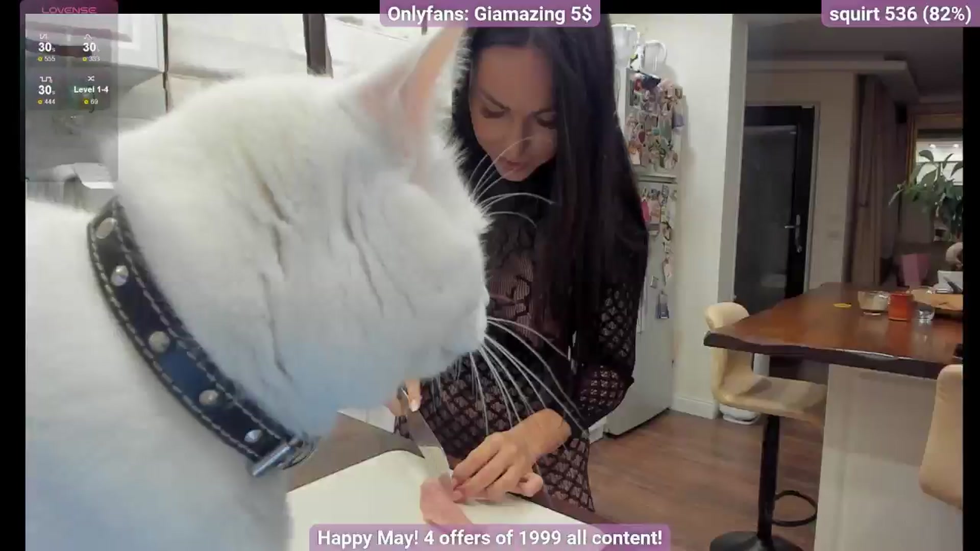 Gallery image thumbnail from GiaMazing's myfreecams stream on, 05/03/2024, 19:17 image 7 of 20