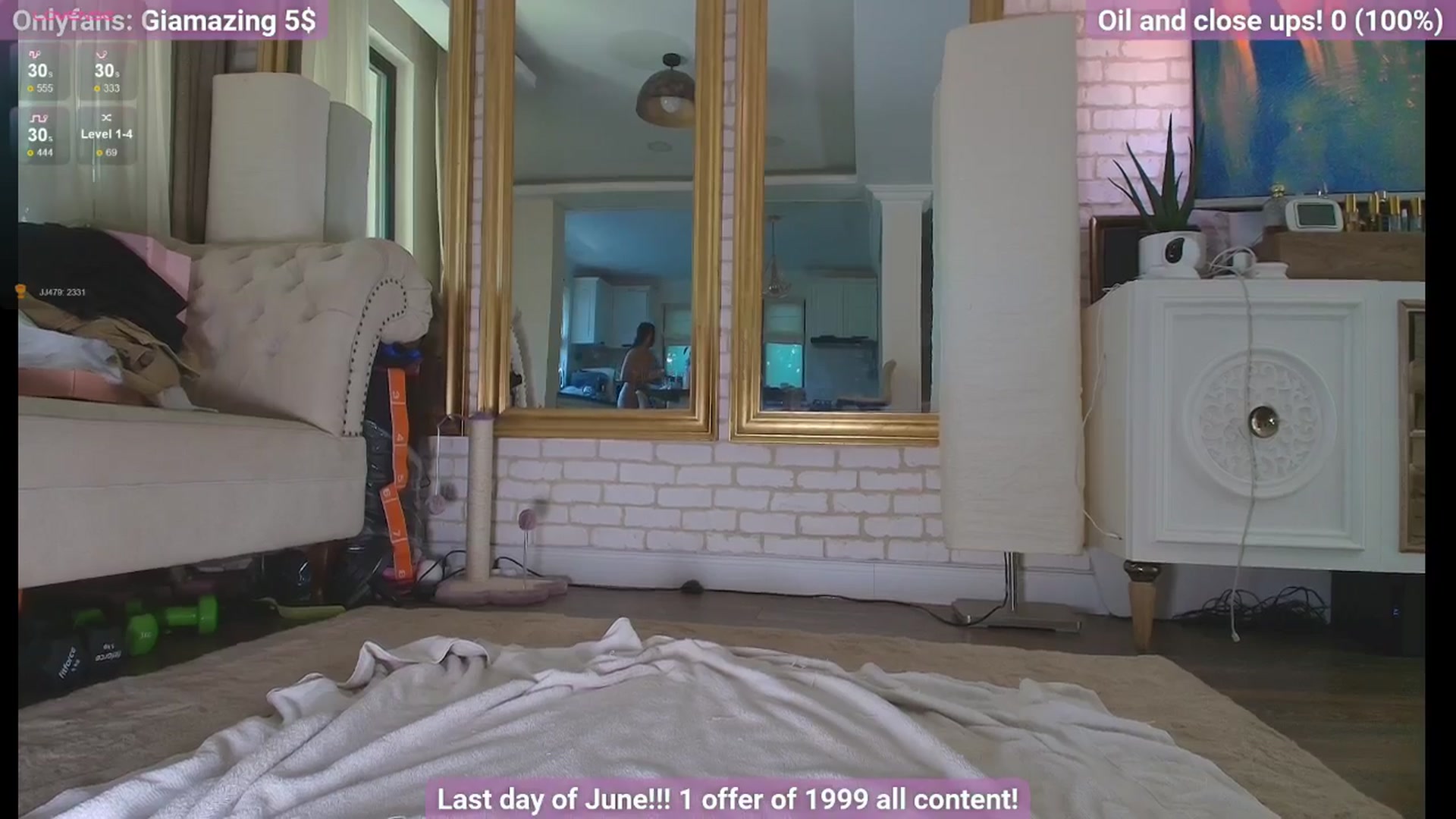 Gallery image thumbnail from GiaMazing's myfreecams stream on, 06/30/2024, 16:09 image 8 of 20