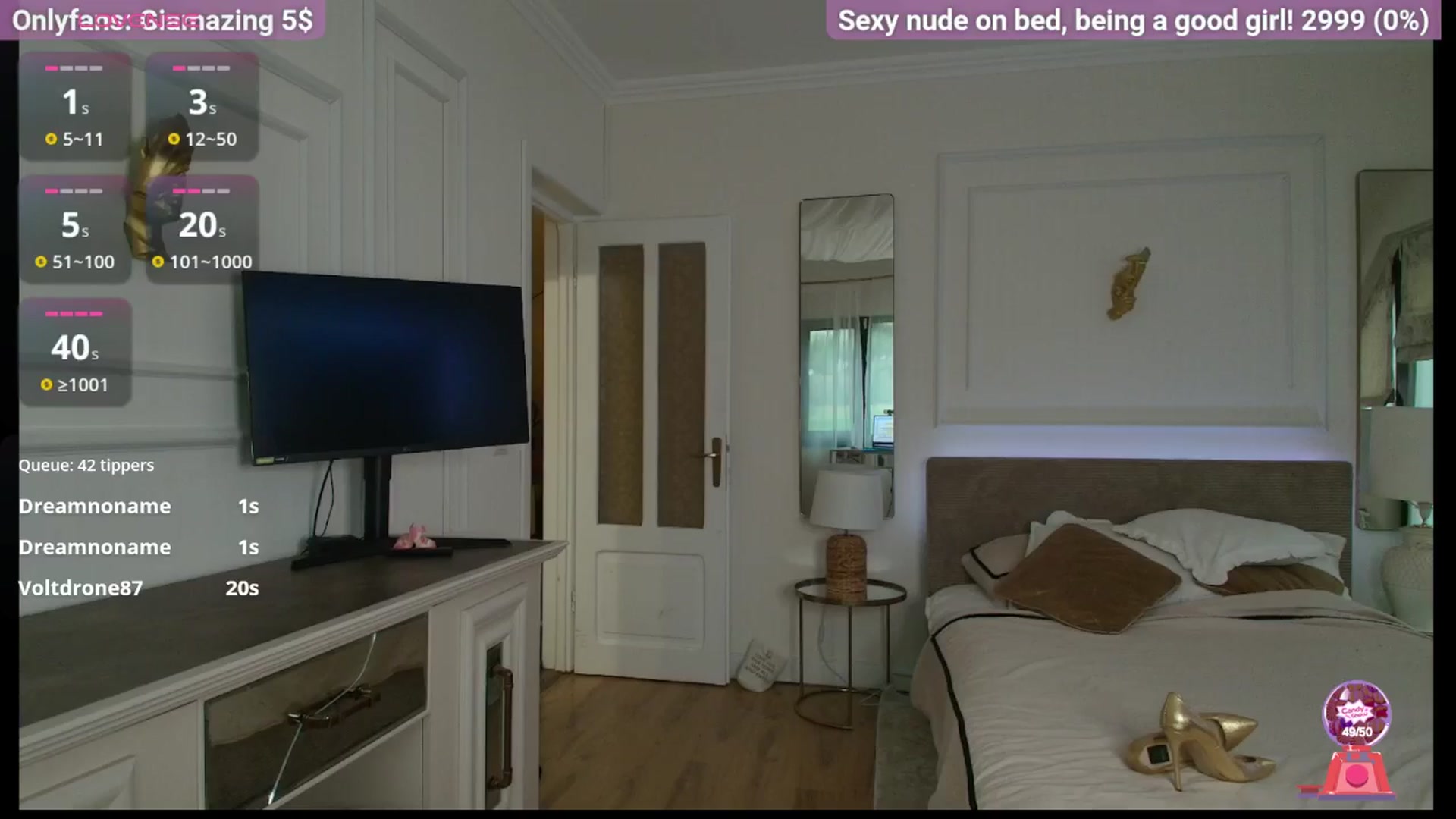 Gallery image thumbnail from GiaMazing's myfreecams stream on, 10/05/2024, 17:38 image 2 of 20