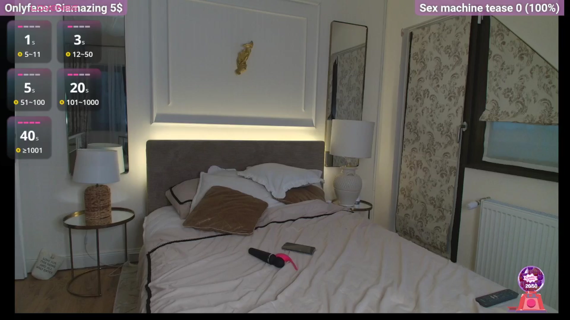 Gallery image thumbnail from GiaMazing's myfreecams stream on, 10/05/2024, 17:38 image 9 of 20