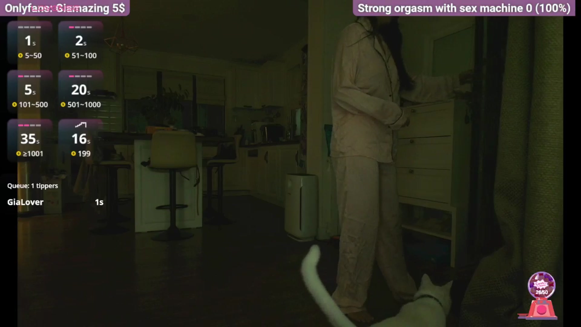 Gallery image thumbnail from GiaMazing's myfreecams stream on, 10/05/2024, 20:44 image 13 of 20
