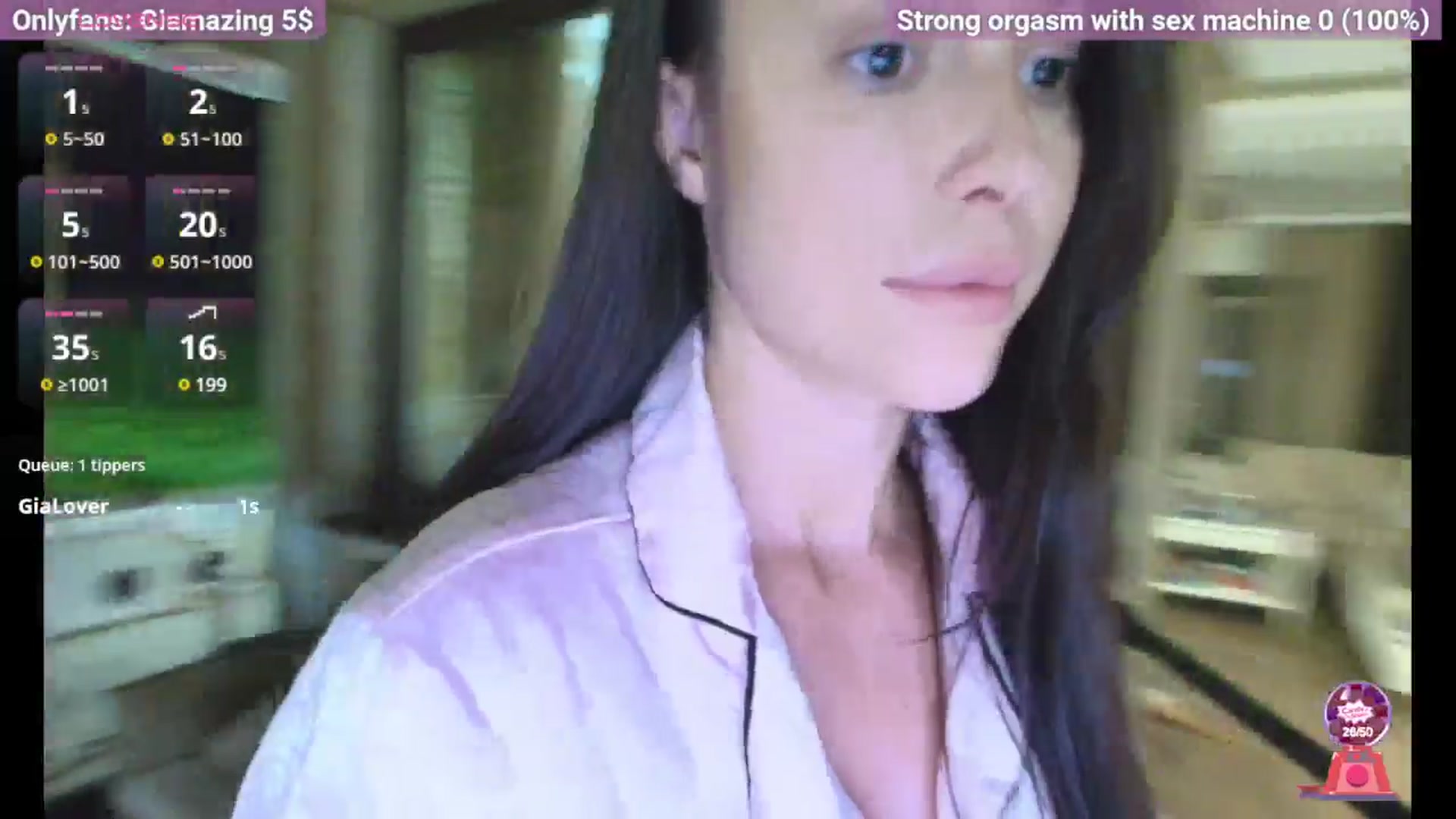 Gallery image thumbnail from GiaMazing's myfreecams stream on, 10/05/2024, 20:44 image 16 of 20