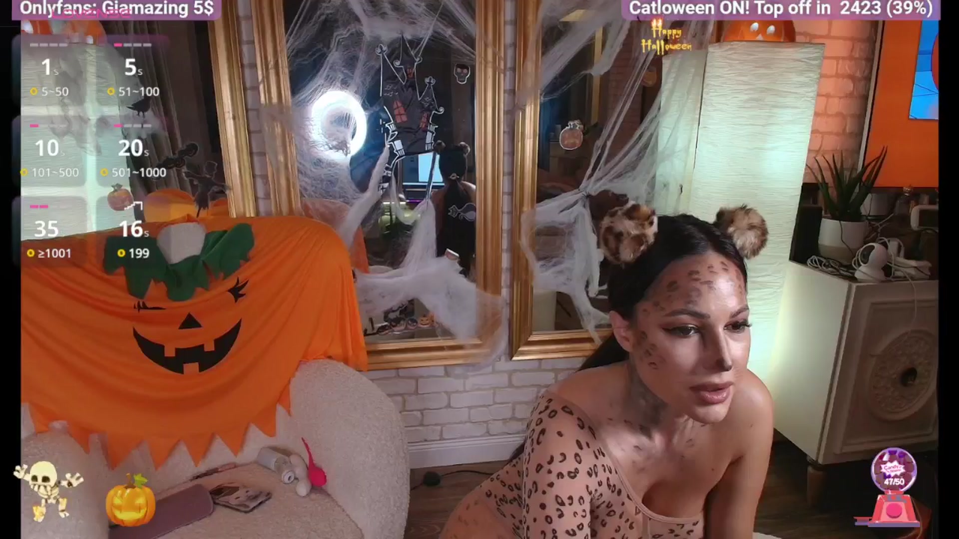 Gallery image thumbnail from GiaMazing's myfreecams stream on, 10/31/2024, 01:03 image 7 of 20