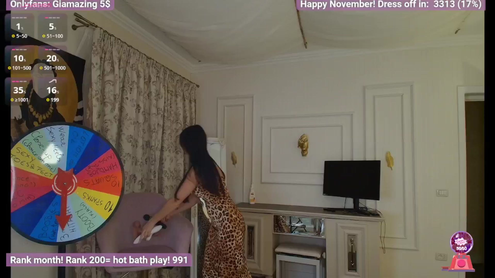 Gallery image thumbnail from GiaMazing's myfreecams stream on, 11/01/2024, 22:02 image 17 of 20