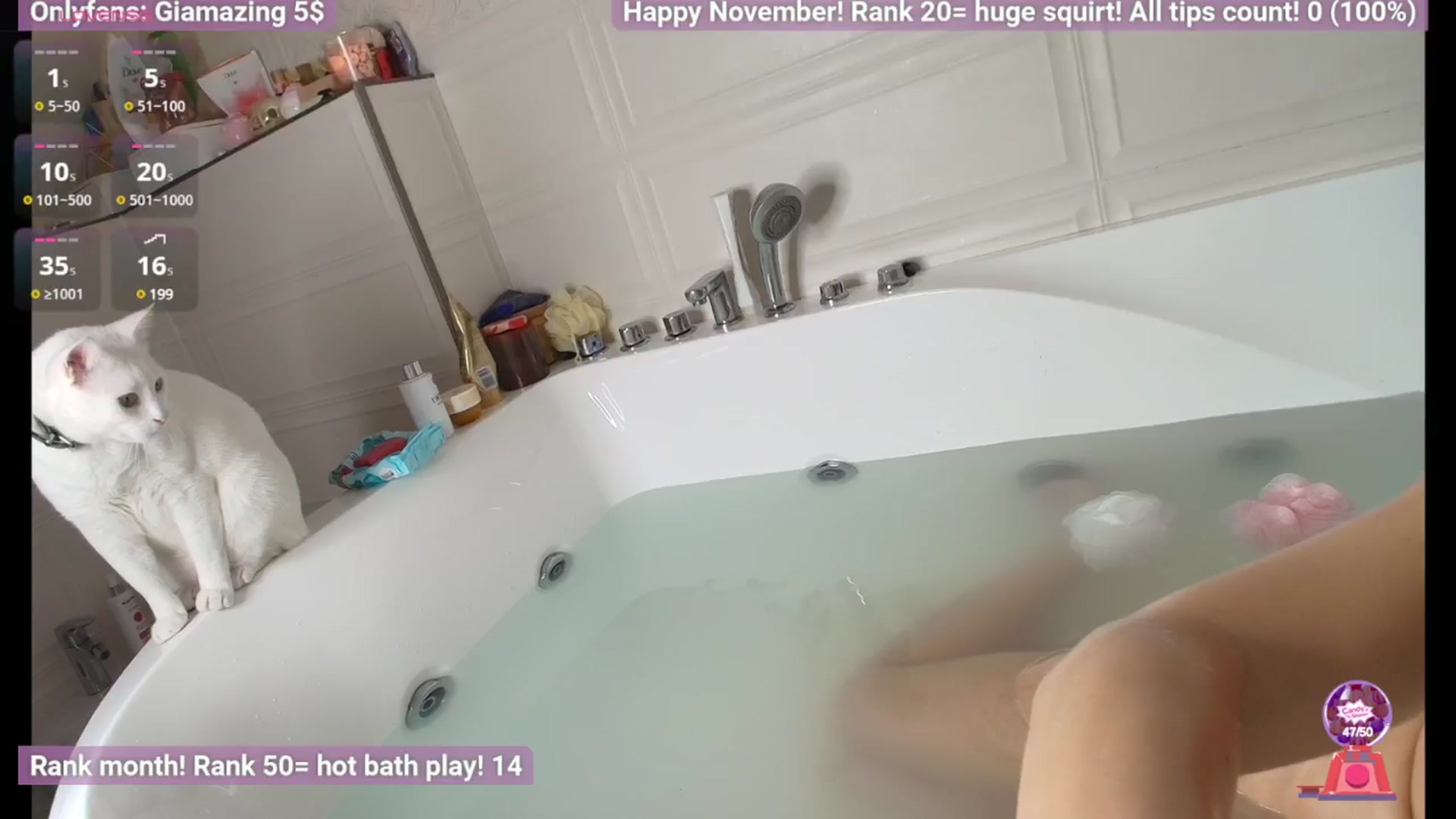 Gallery image thumbnail from GiaMazing's myfreecams stream on, 11/02/2024, 02:58 image 14 of 20