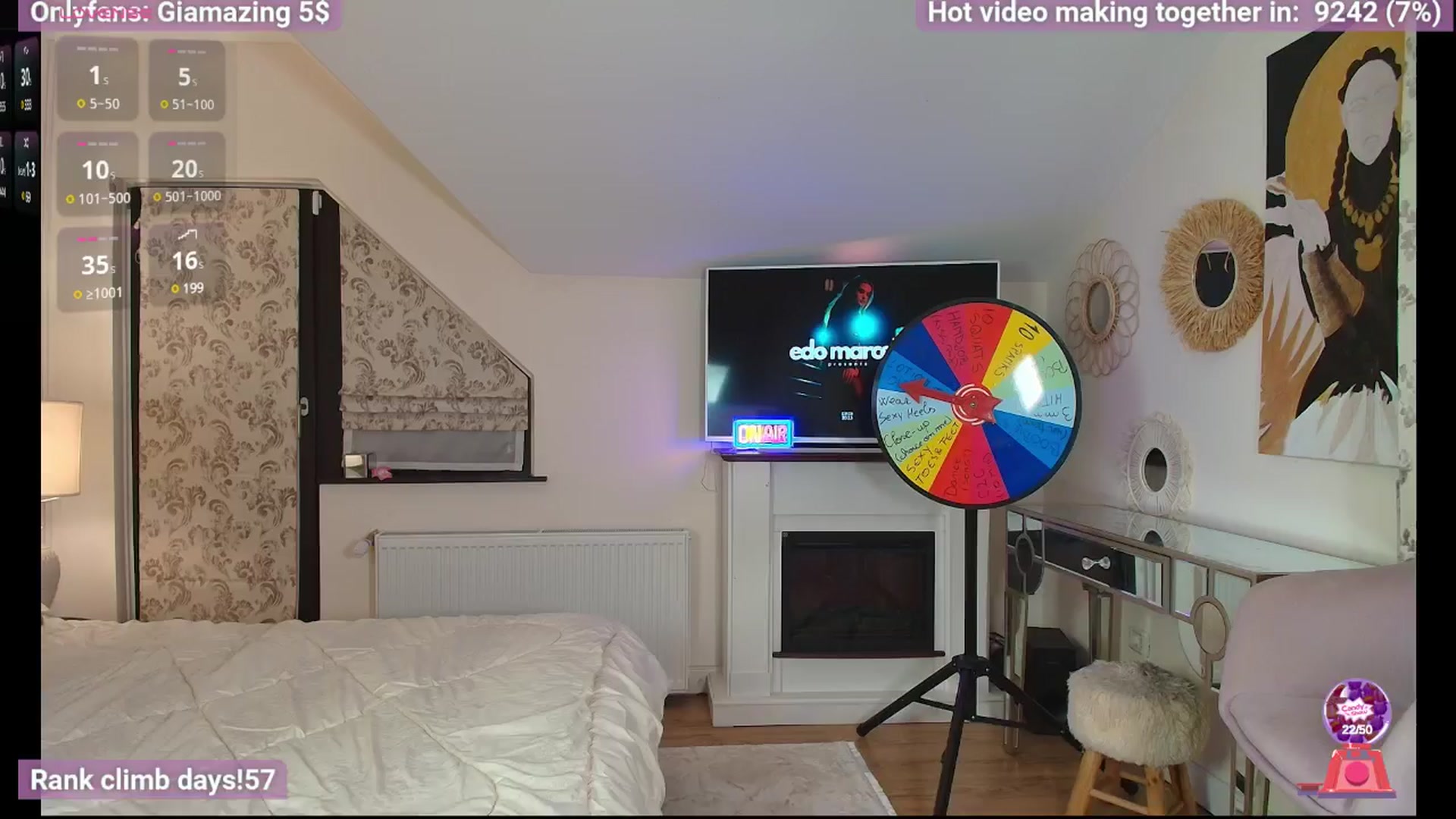 Gallery image thumbnail from GiaMazing's myfreecams stream on, 11/14/2024, 23:14 image 7 of 20