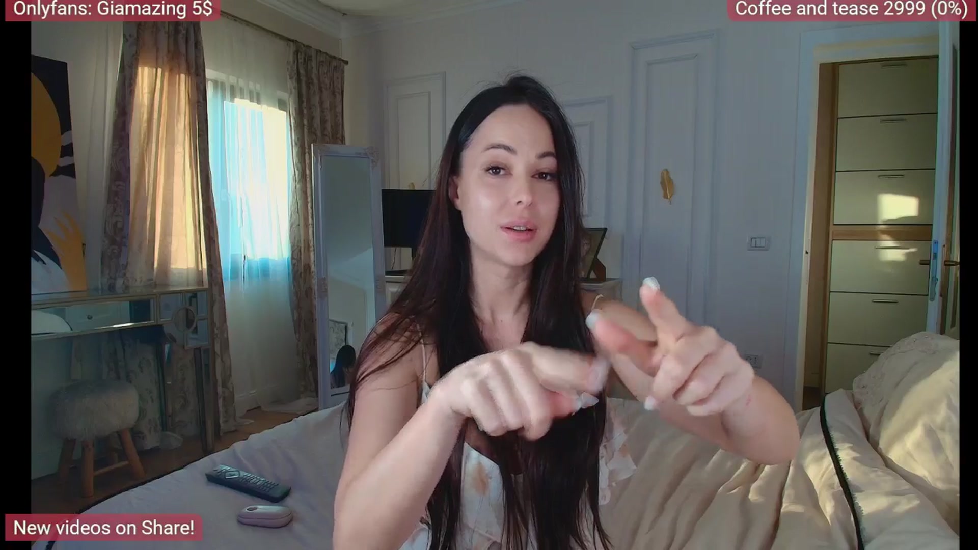 Gallery image thumbnail from GiaMazing's myfreecams stream on, 03/22/2025, 17:12 image 4 of 20