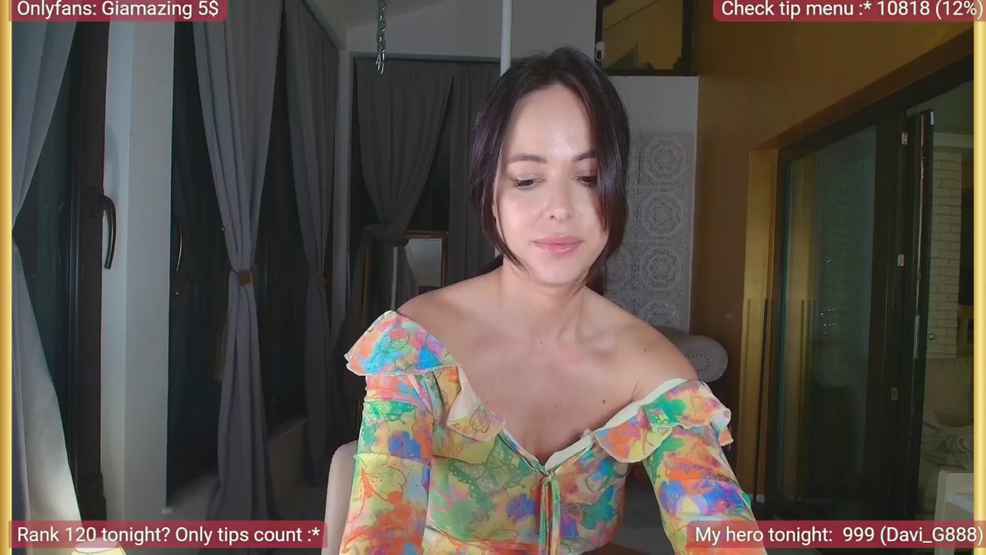 Gallery image thumbnail from GiaMazing's myfreecams stream on, 03/28/2025, 23:30 image 16 of 20