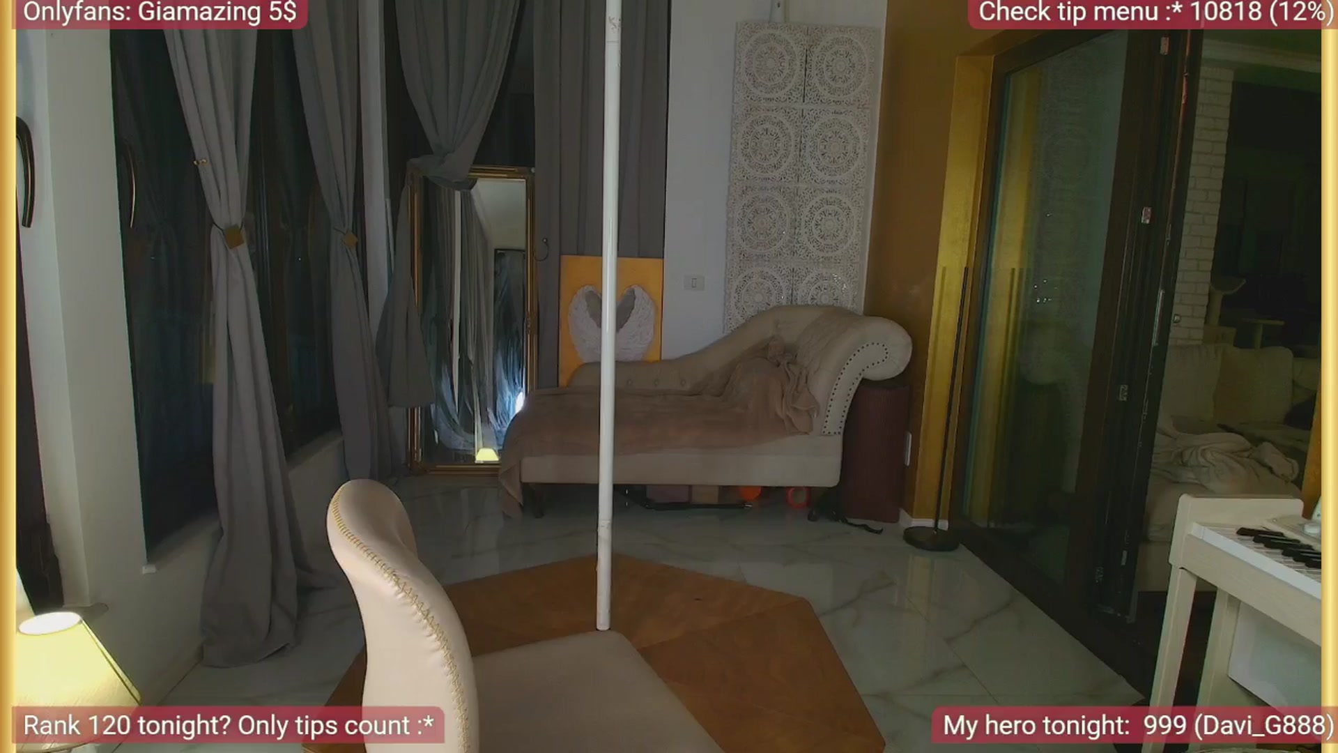 Gallery image thumbnail from GiaMazing's myfreecams stream on, 03/28/2025, 23:30 image 18 of 20
