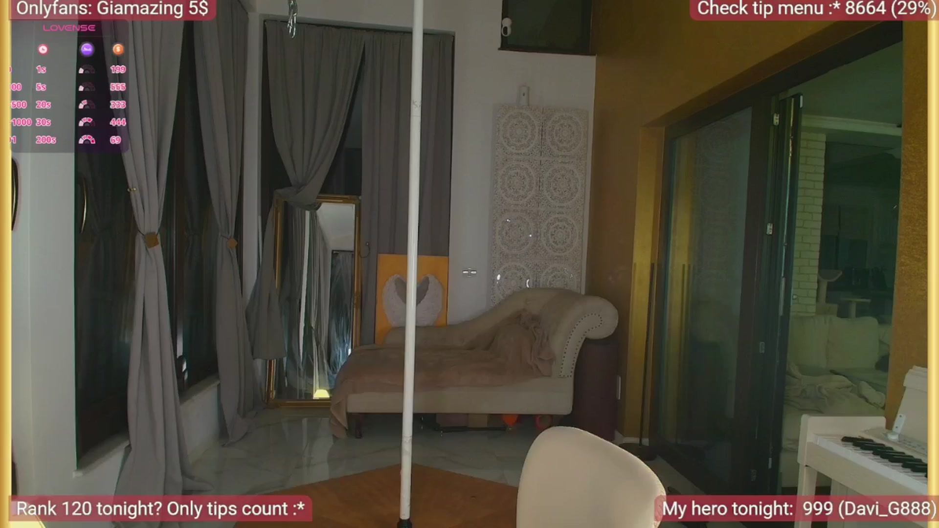 Gallery image thumbnail from GiaMazing's myfreecams stream on, 03/29/2025, 01:04 image 9 of 20