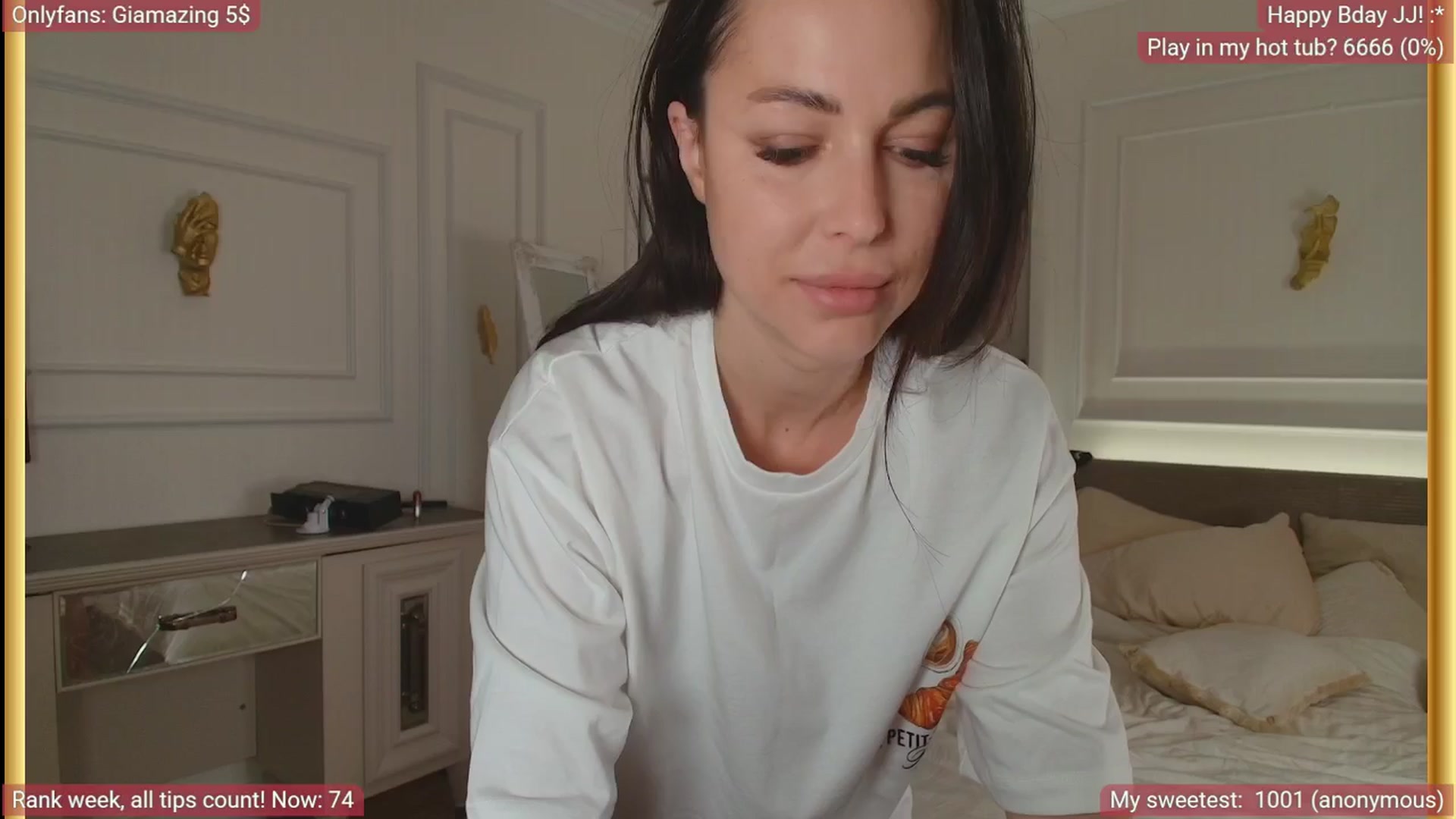 Gallery image thumbnail from GiaMazing's myfreecams stream on, 04/06/2025, 23:56 image 18 of 20