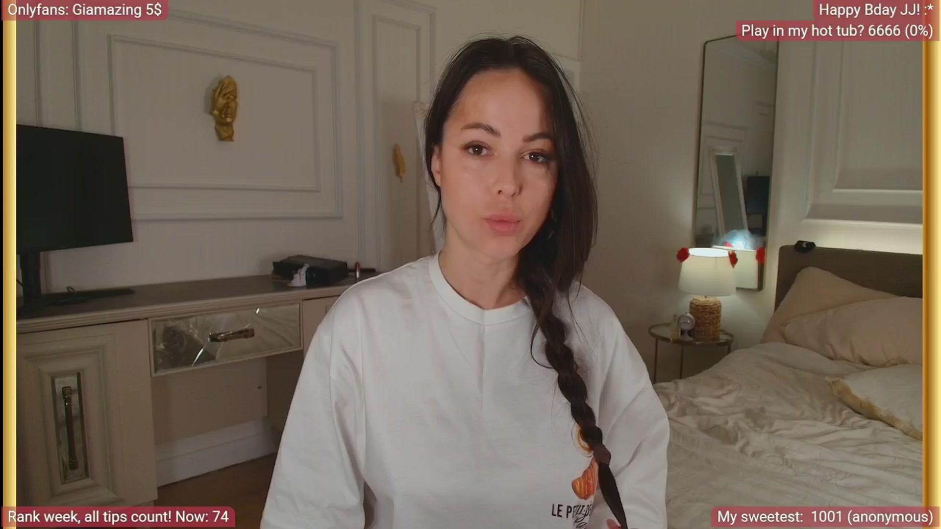Gallery image thumbnail from GiaMazing's myfreecams stream on, 04/06/2025, 23:56 image 9 of 20