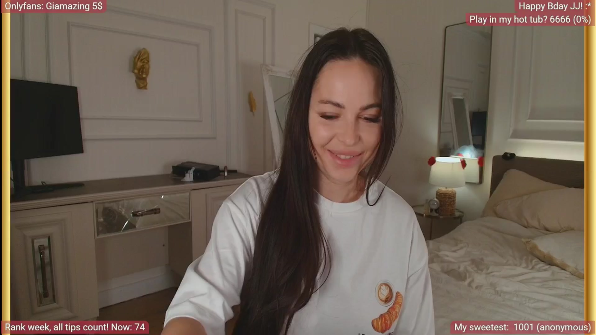 Gallery image thumbnail from GiaMazing's myfreecams stream on, 04/06/2025, 23:56 image 12 of 20