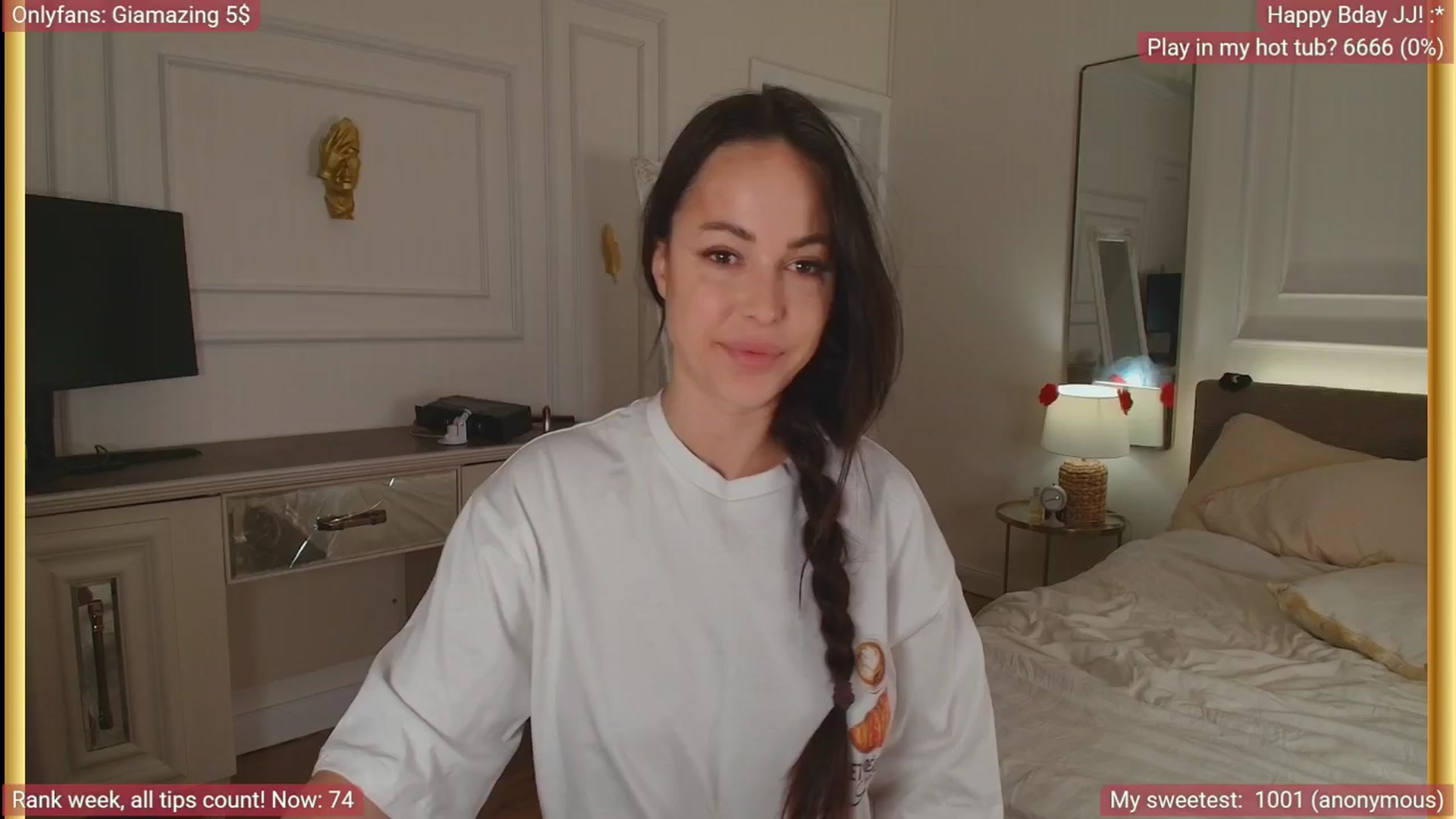 Gallery image thumbnail from GiaMazing's myfreecams stream on, 04/06/2025, 23:56 image 8 of 20