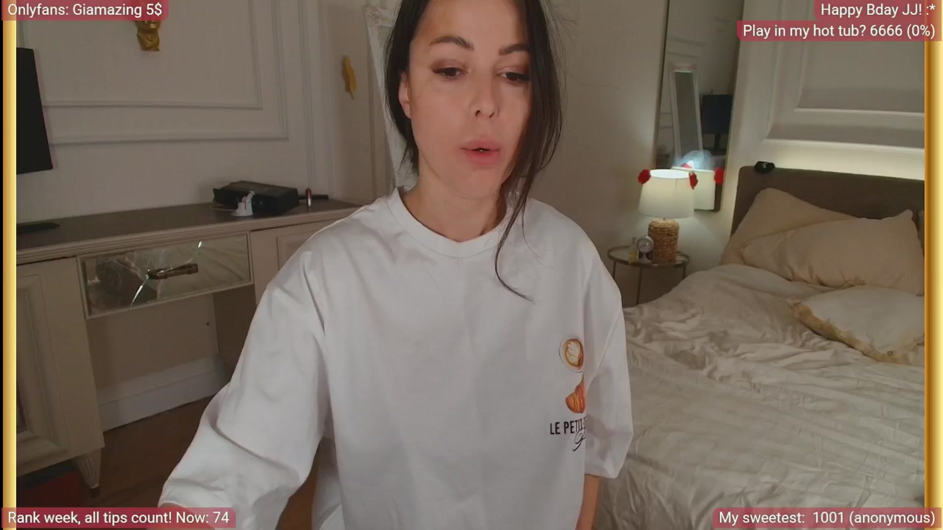 Gallery image thumbnail from GiaMazing's myfreecams stream on, 04/06/2025, 23:56 image 7 of 20