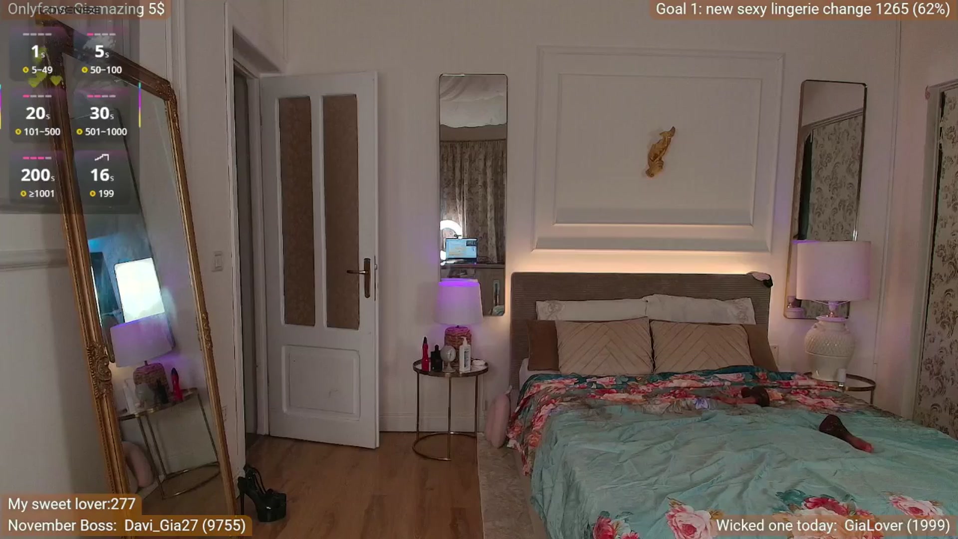 Gallery image thumbnail from GiaMazing's myfreecams stream on, 11/27/2025, 21:48 image 9 of 20