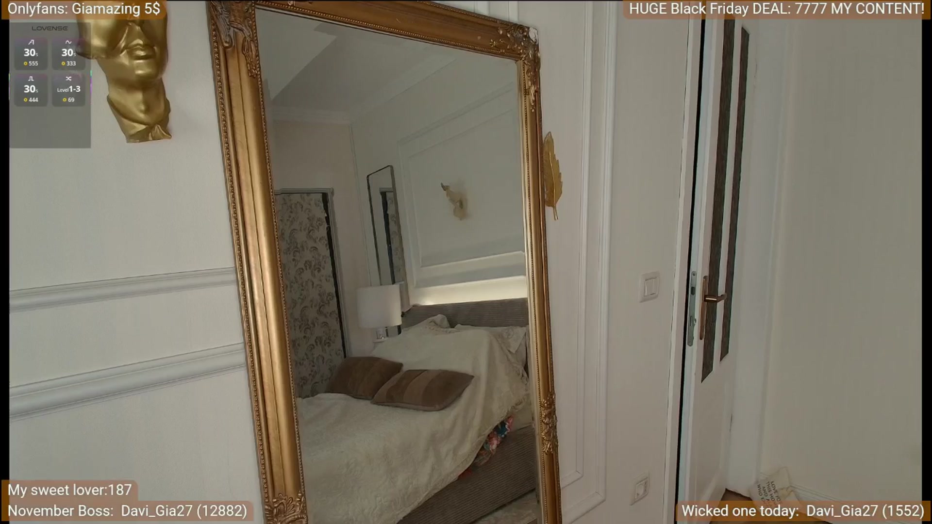 Gallery image thumbnail from GiaMazing's myfreecams stream on, 11/29/2025, 02:10 image 10 of 20