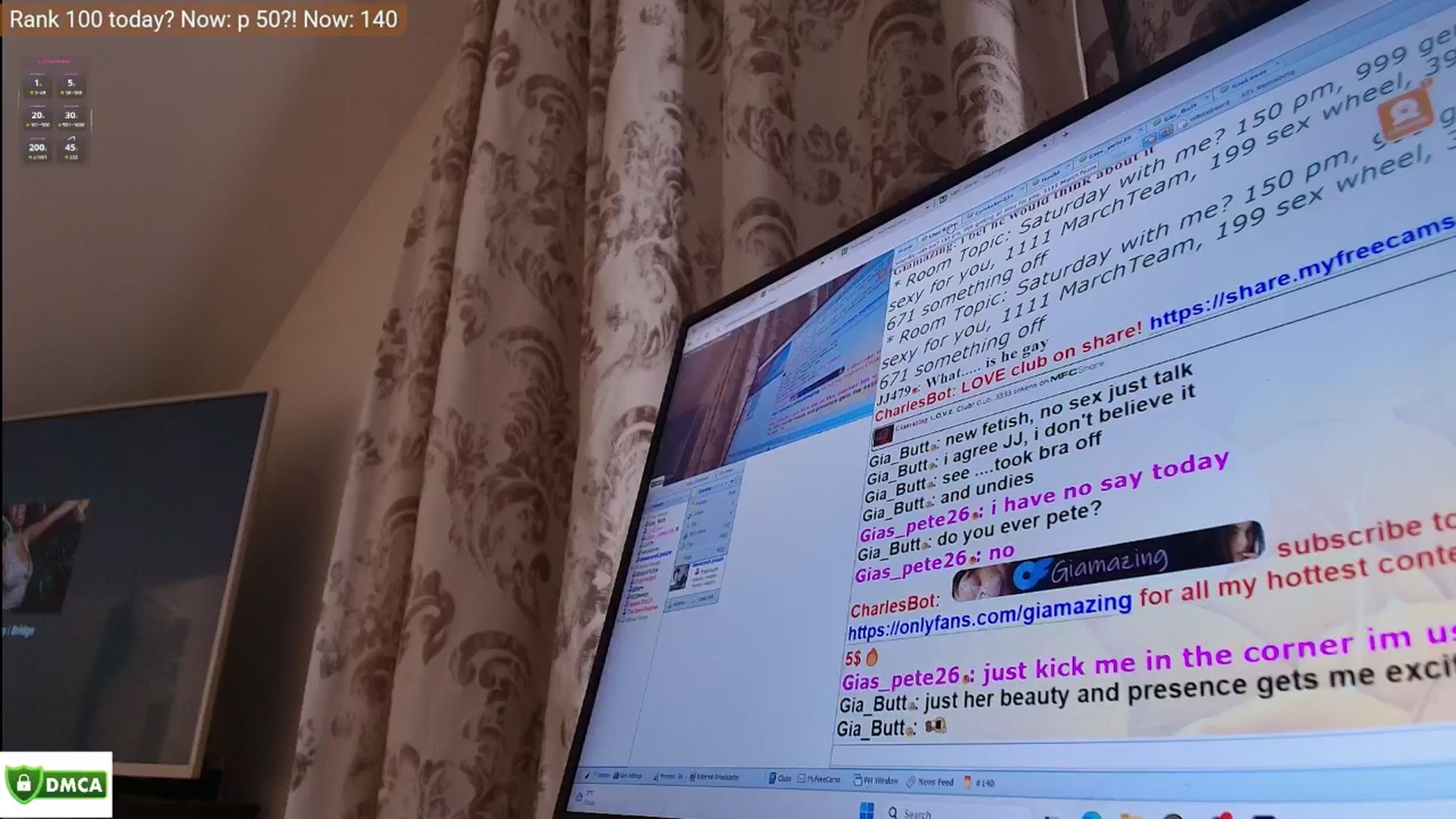 Gallery image thumbnail from GiaMazing's myfreecams stream on, 03/07/2026, 17:31 image 3 of 20