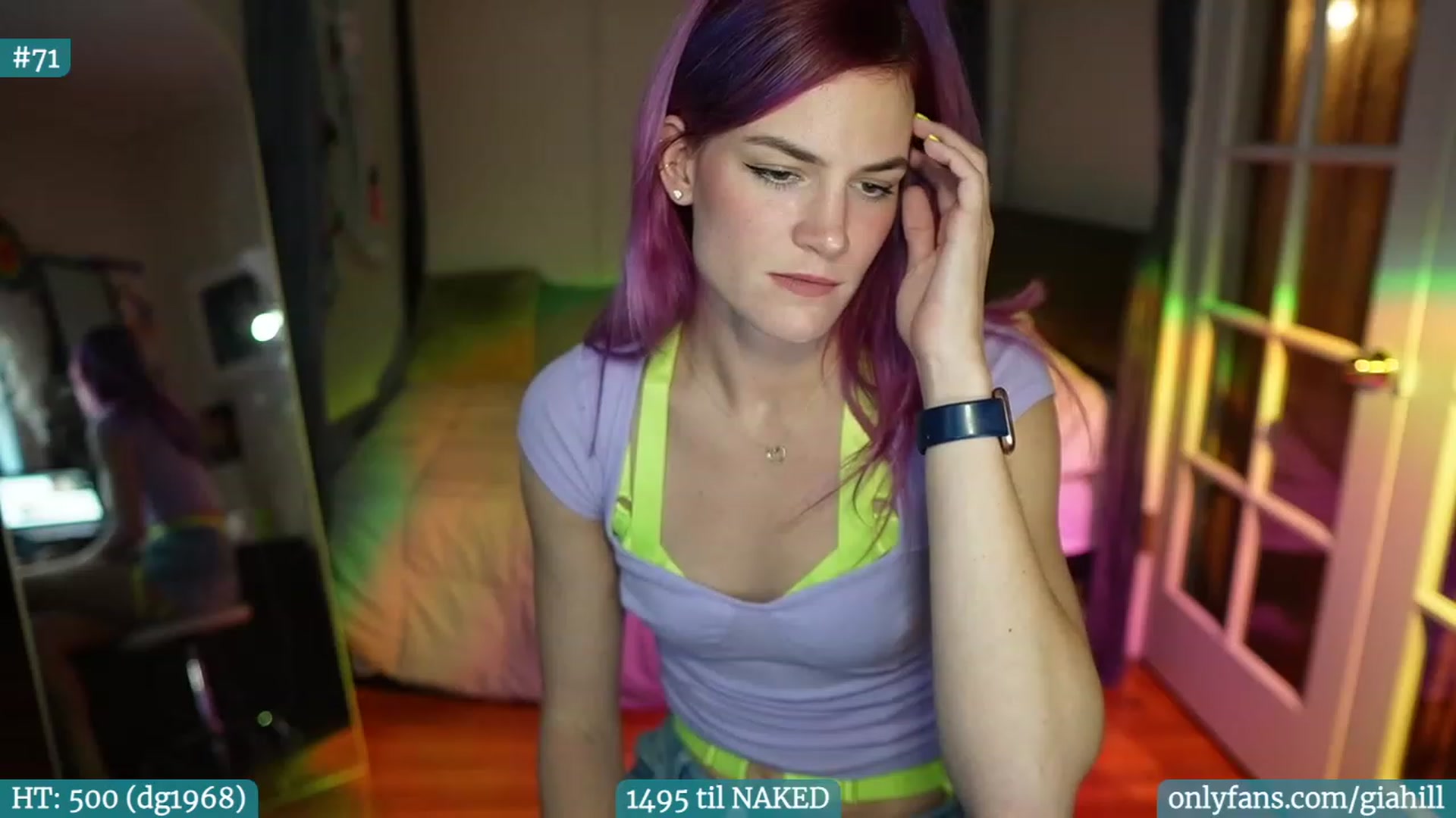 Gallery image thumbnail from Gia_Bday's myfreecams stream on, 08/25/2023, 23:04 image 8 of 20