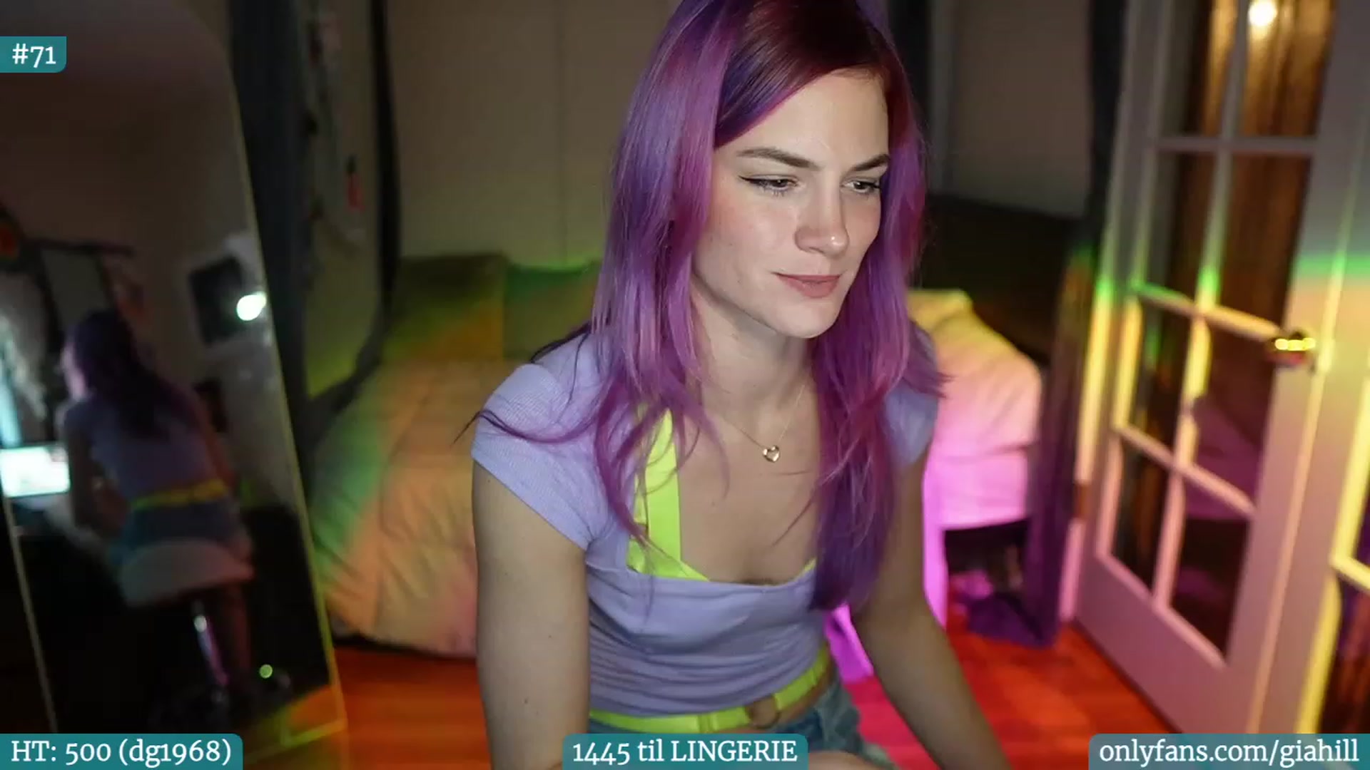 Gallery image thumbnail from Gia_Bday's myfreecams stream on, 08/25/2023, 23:04 image 20 of 20