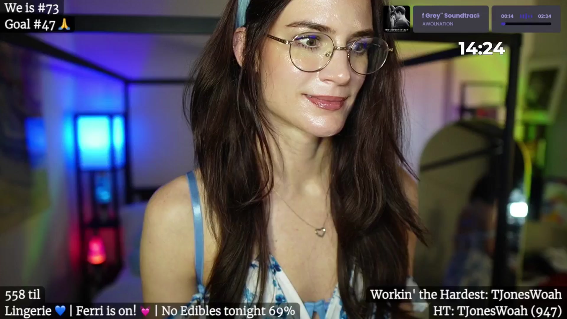 Gallery image thumbnail from Gia_Hill's myfreecams stream on, 01/20/2025, 24:59 image 1 of 20