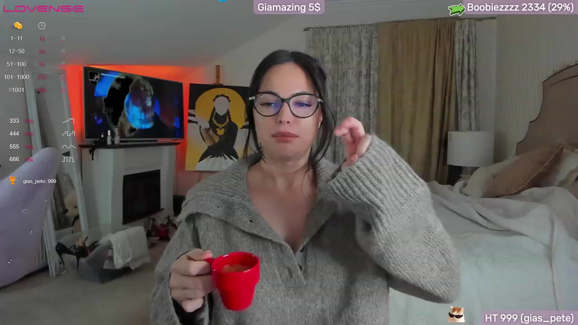 Gallery image thumbnail from GiamazingMFC's myfreecams stream on, 11/26/2022, 15:35 image 2 of 20