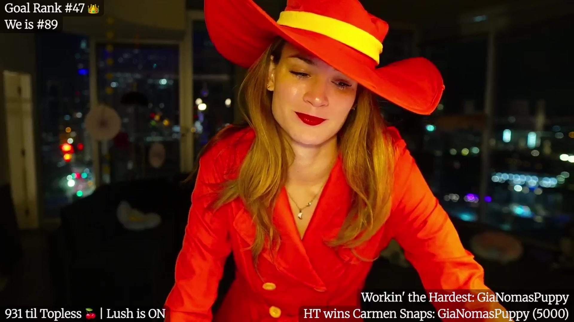 Gallery image thumbnail from Giaversary's myfreecams stream on, 10/12/2025, 01:47 image 18 of 20