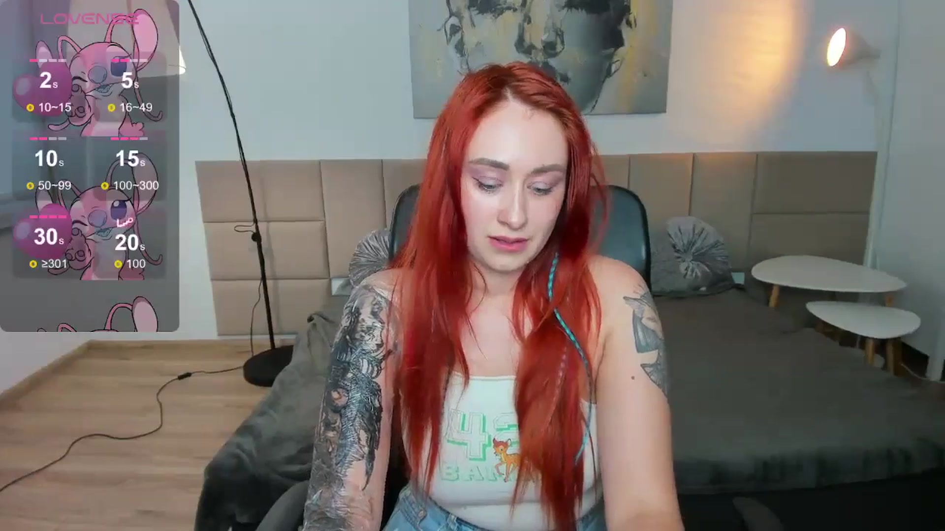 Gallery image thumbnail from GingerSiren's myfreecams stream on, 06/02/2024, 19:00 image 2 of 20