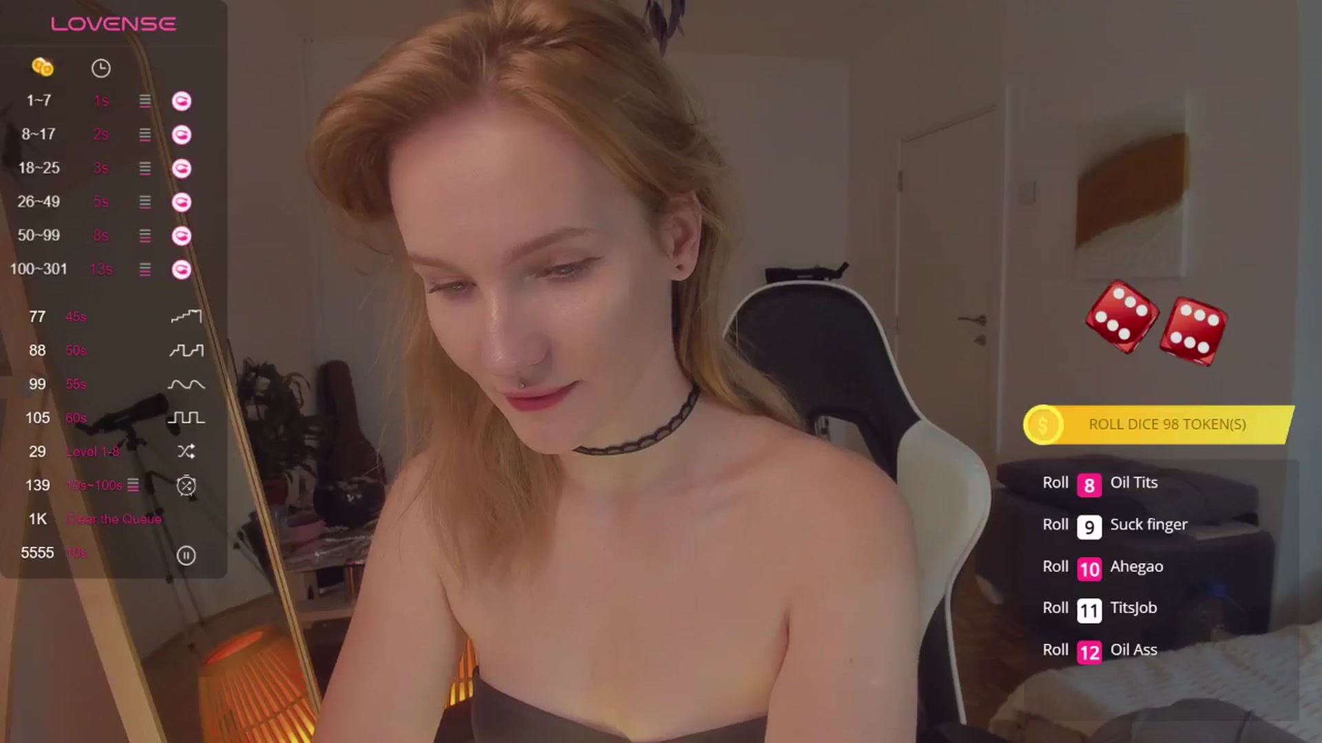 Gallery image thumbnail from GingerVi's myfreecams stream on, 05/12/2024, 12:02 image 12 of 20