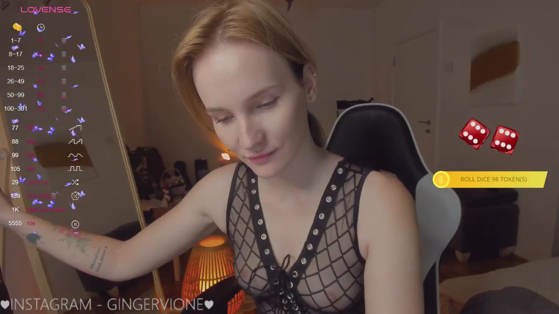 Gallery image thumbnail from GingerVi's myfreecams stream on, 05/29/2024, 13:21 image 4 of 20