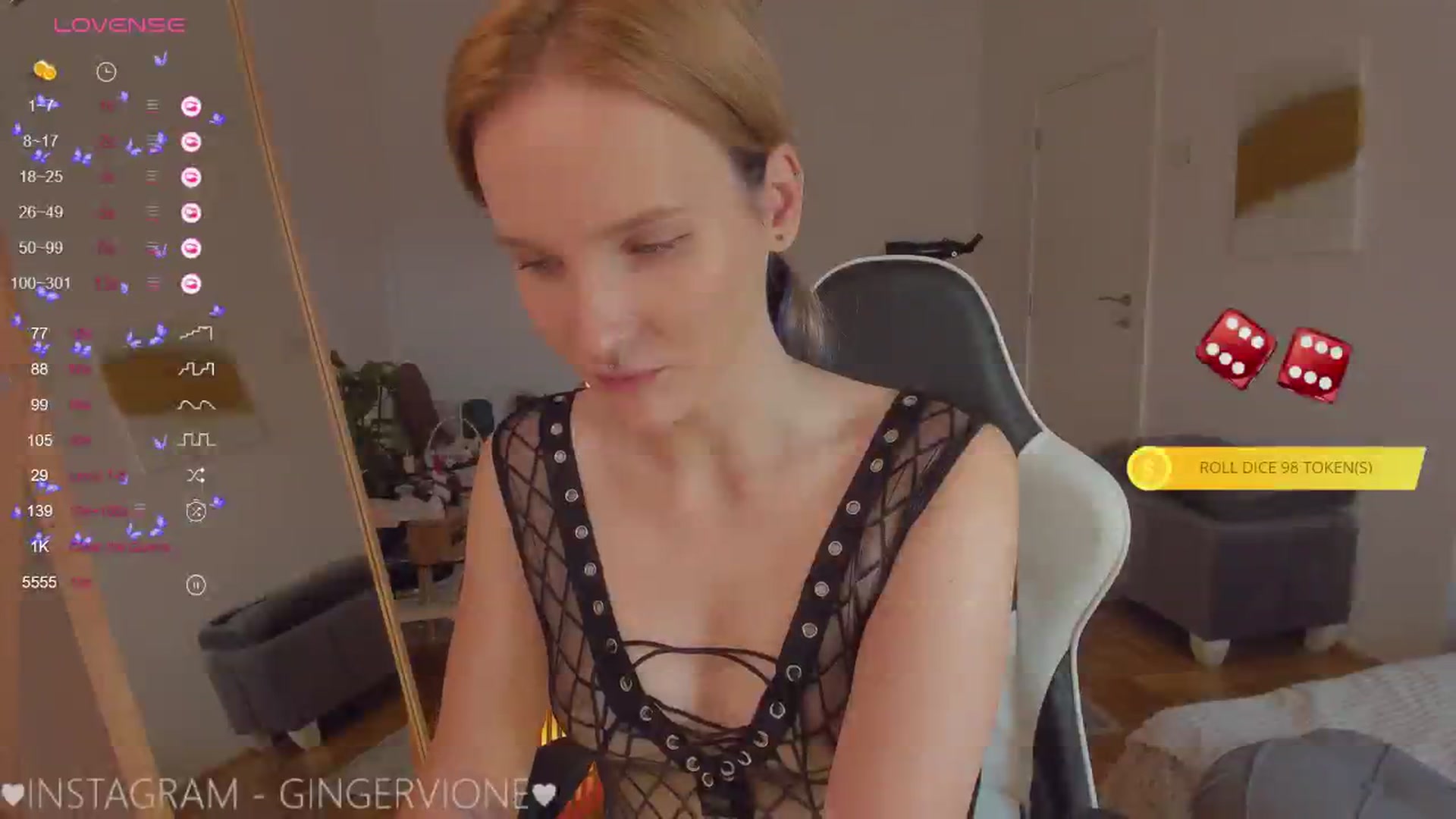 Gallery image thumbnail from GingerVi's myfreecams stream on, 05/29/2024, 13:36 image 5 of 20
