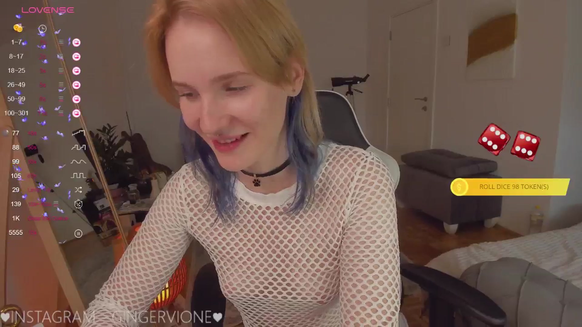 Gallery image thumbnail from GingerVi's myfreecams stream on, 06/05/2024, 13:36 image 19 of 20