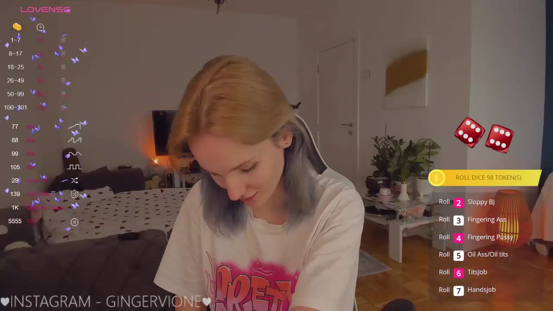 Gallery image thumbnail from GingerVi's myfreecams stream on, 06/12/2024, 13:46 image 1 of 20