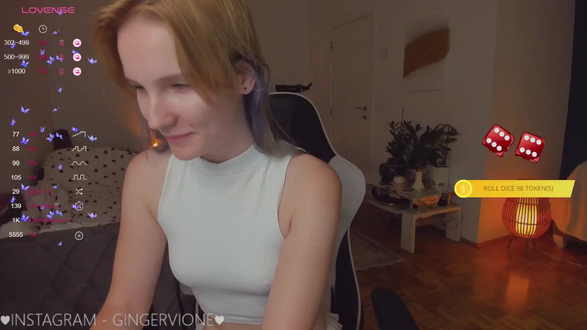 Gallery image thumbnail from GingerVi's myfreecams stream on, 06/14/2024, 04:19 image 2 of 20