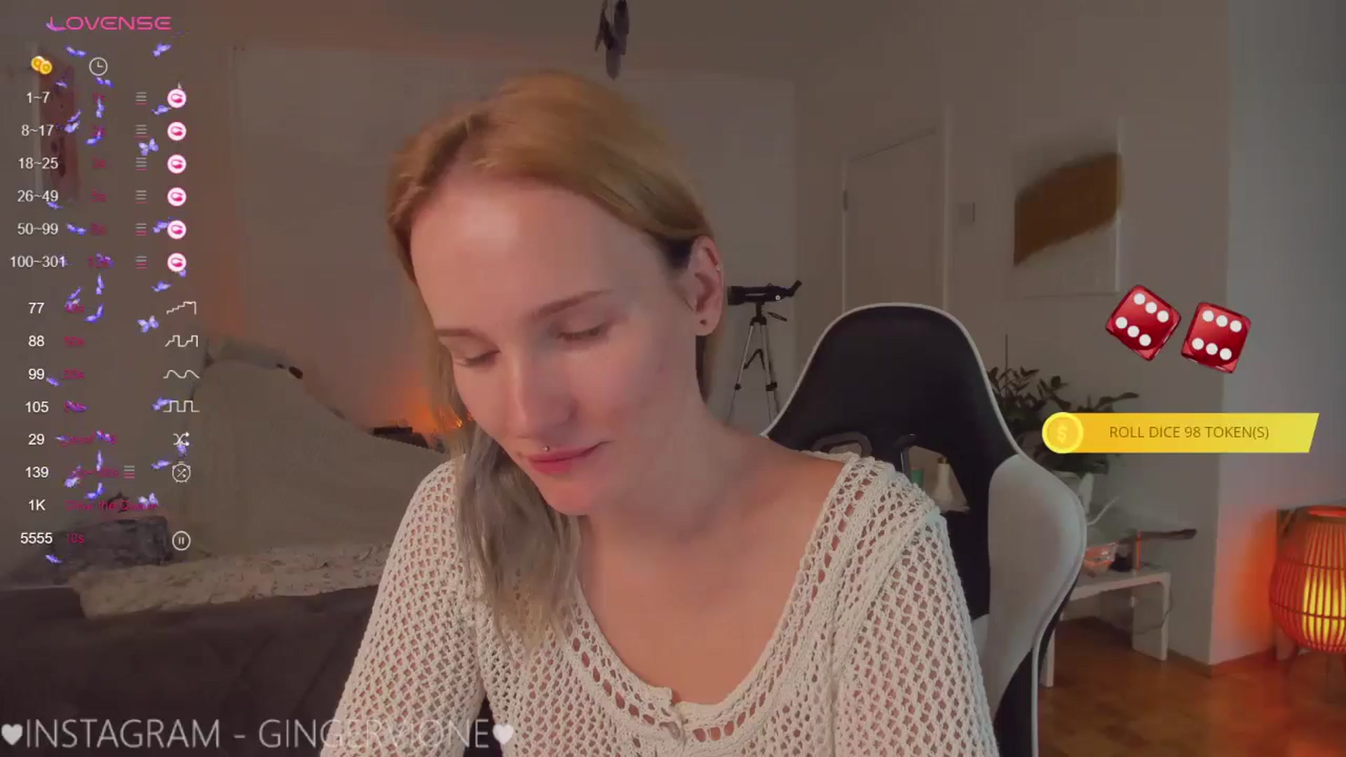 Gallery image thumbnail from GingerVi's myfreecams stream on, 06/26/2024, 05:21 image 17 of 20