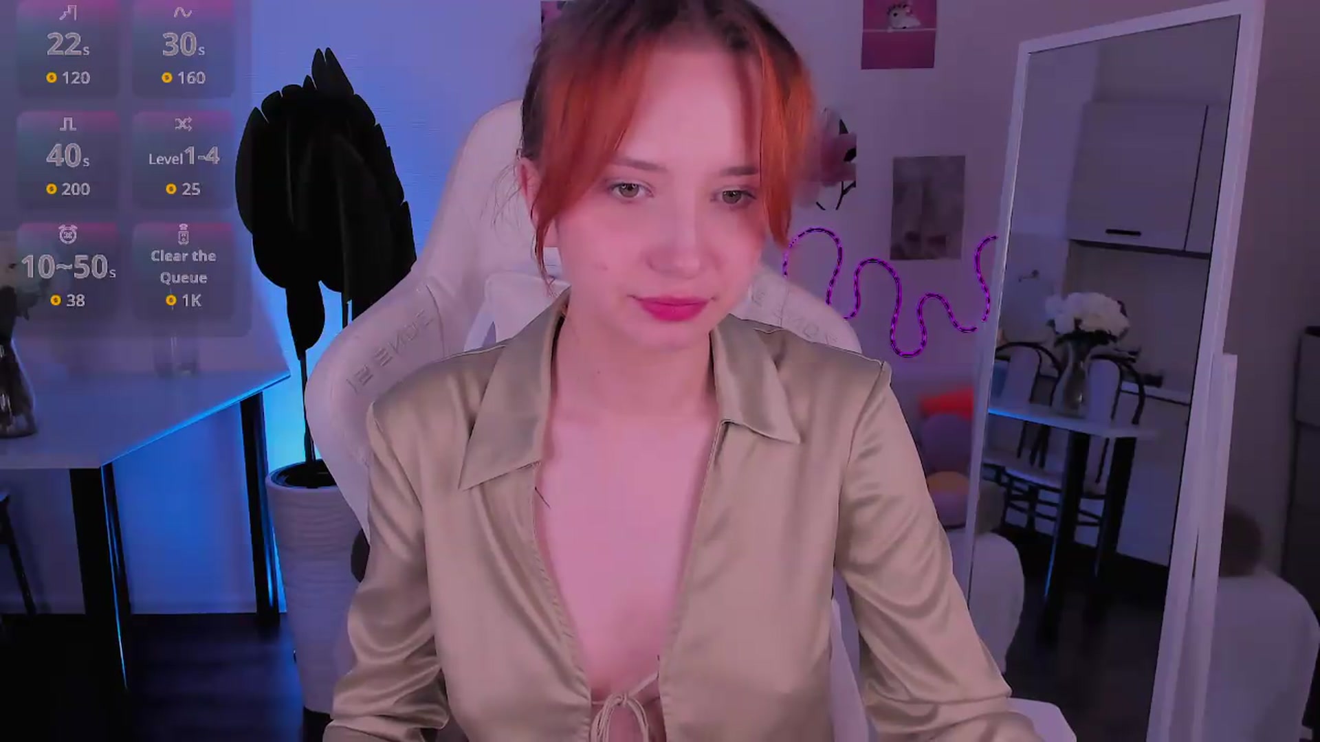 Gallery image thumbnail from Ginnypeach's myfreecams stream on, 07/07/2026, 08:53 image 11 of 20