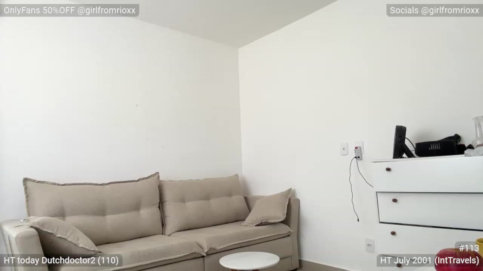 Gallery image thumbnail from Girlfromrio's myfreecams stream on, 08/03/2023, 17:39 image 3 of 20