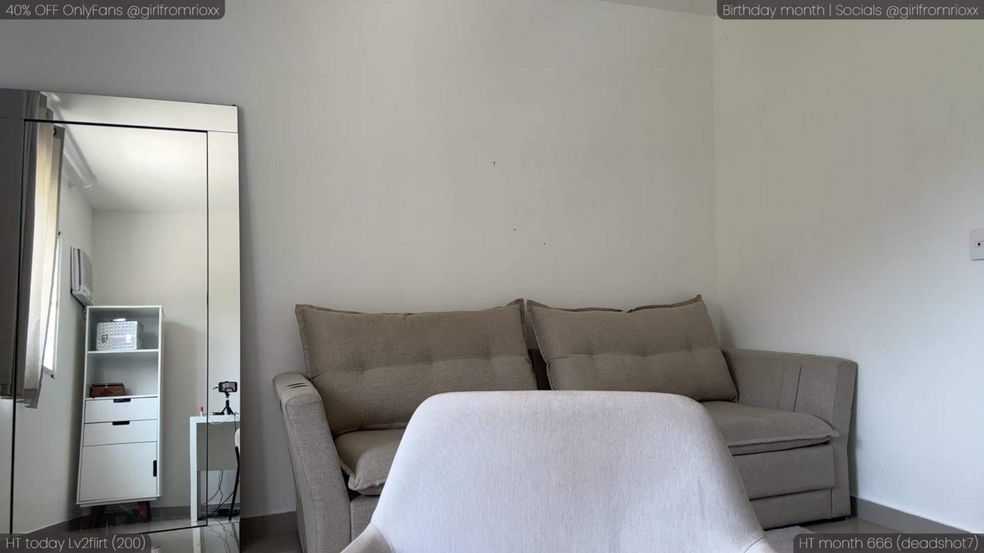 Gallery image thumbnail from Girlfromrio's myfreecams stream on, 01/07/2024, 15:05 image 9 of 20
