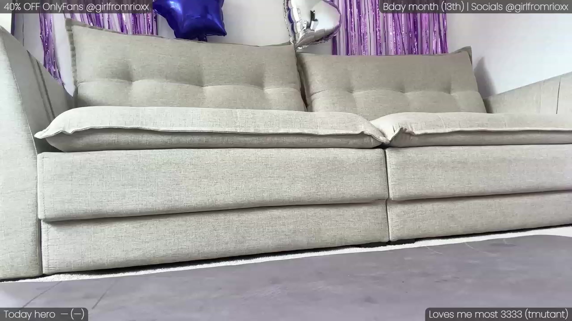 Gallery image thumbnail from Girlfromrio's myfreecams stream on, 01/14/2024, 17:28 image 11 of 20