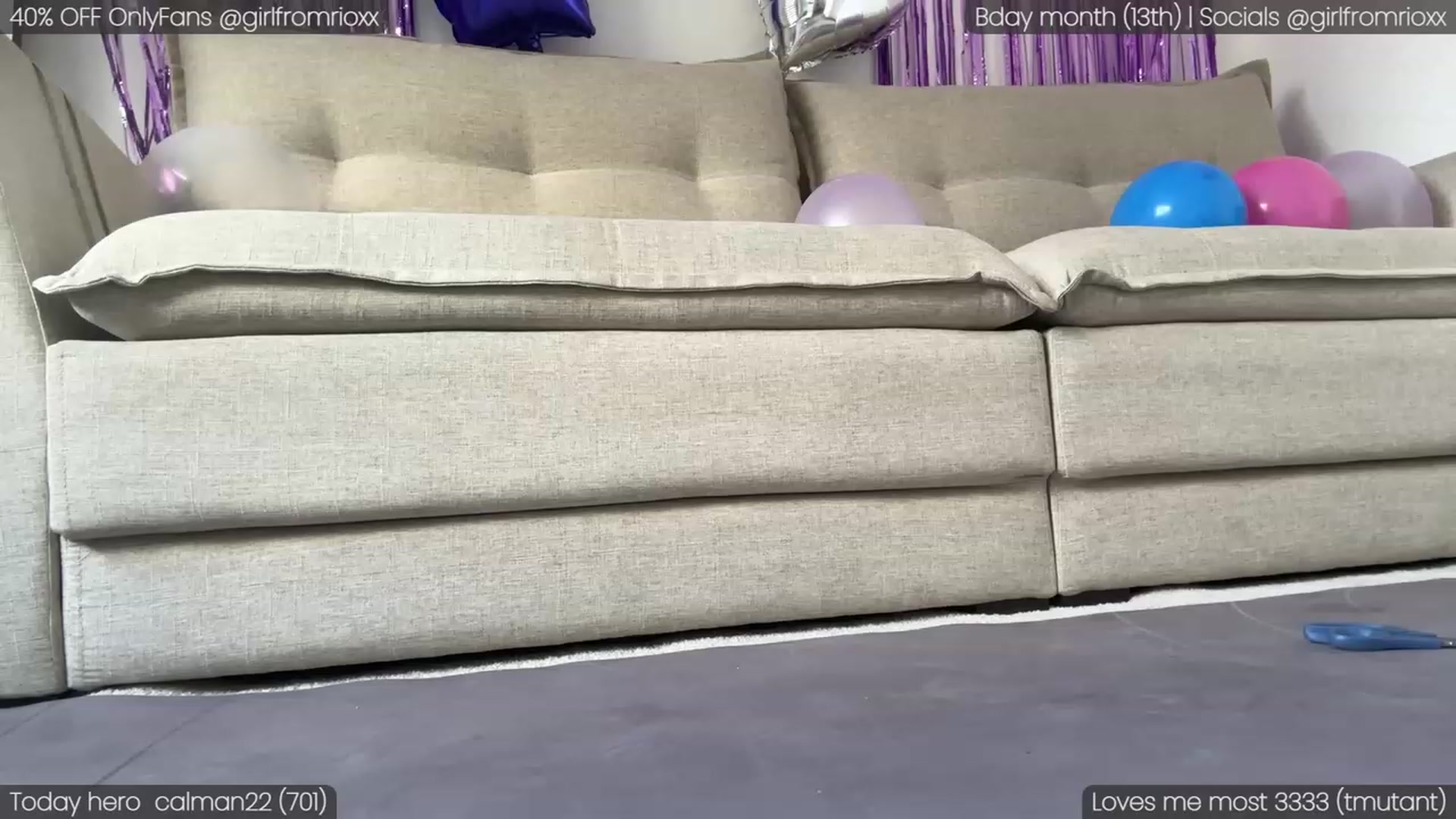 Gallery image thumbnail from Girlfromrio's myfreecams stream on, 01/14/2024, 20:35 image 15 of 20