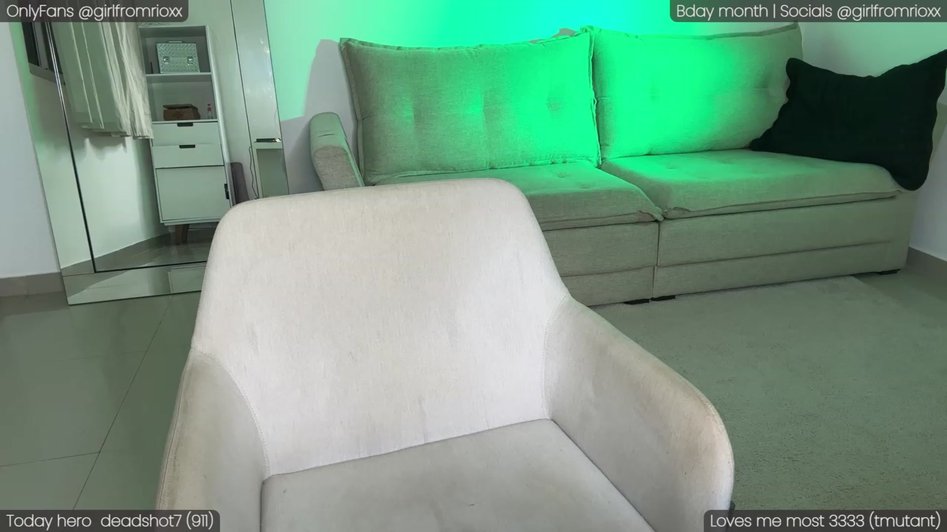 Gallery image thumbnail from Girlfromrio's myfreecams stream on, 01/27/2024, 23:41 image 13 of 20