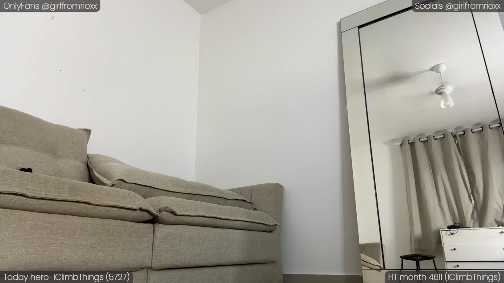 Gallery image thumbnail from Girlfromrio's myfreecams stream on, 04/20/2024, 24:14 image 2 of 20