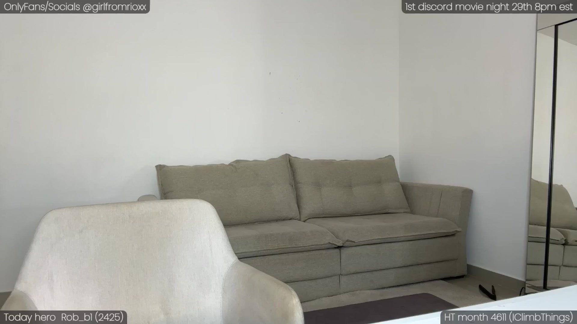 Gallery image thumbnail from Girlfromrio's myfreecams stream on, 04/27/2024, 04:52 image 7 of 20